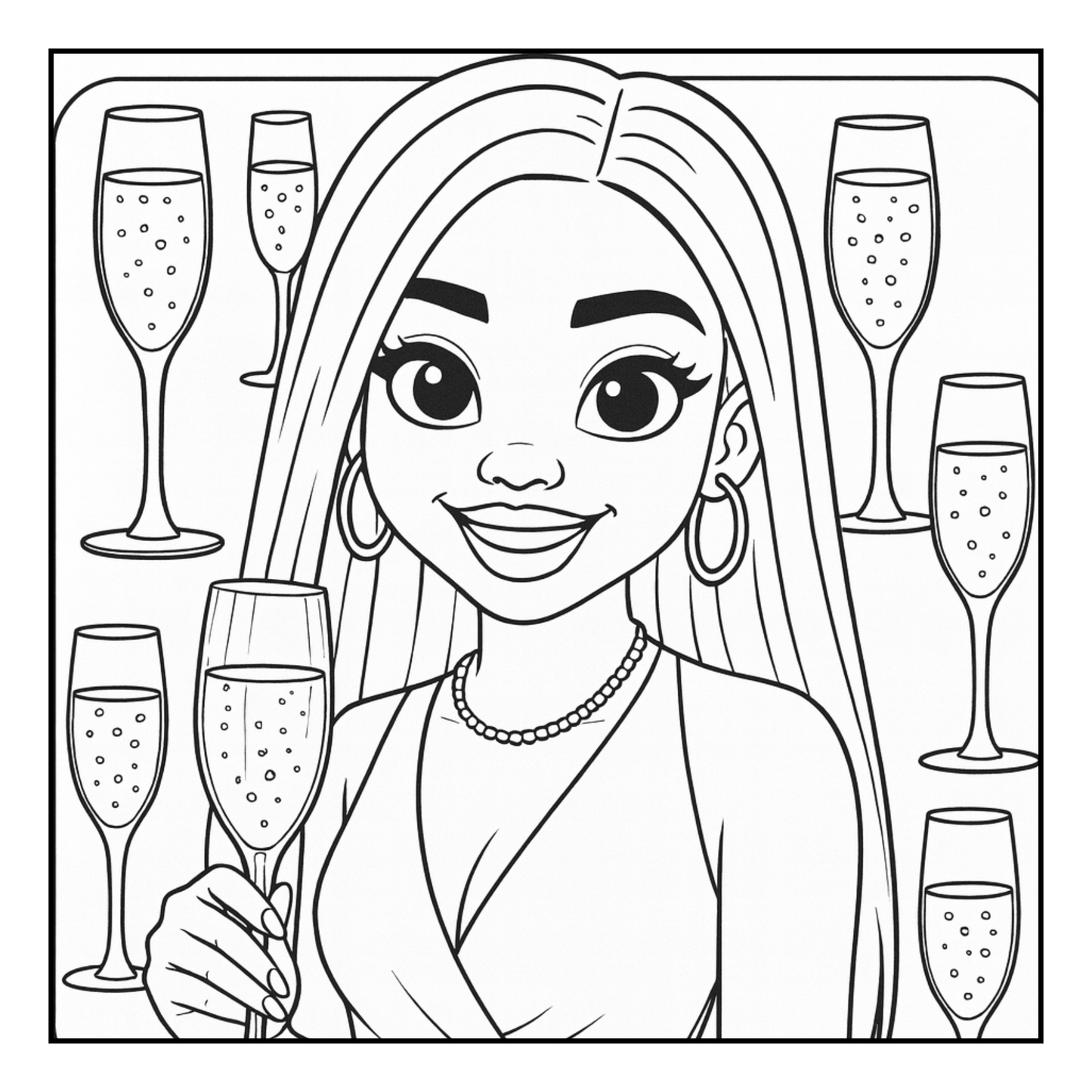 Color Her Calm A Self-Care Coloring Book for Black Women A Mindful Coloring Journey Celebrating Black Beauty, Confidence, and Relaxation
