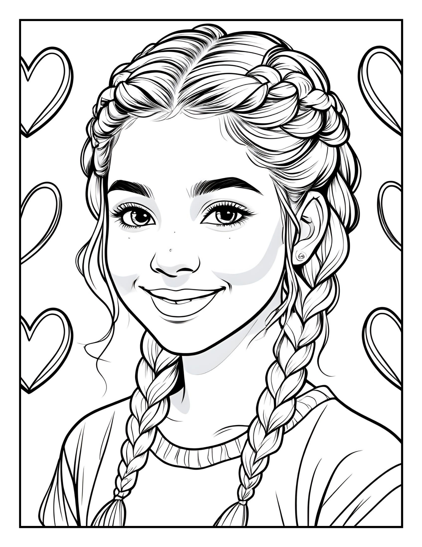 Fierce Black Girl: The Coloring Book for Little Black Girls Loving Their Natural Hair