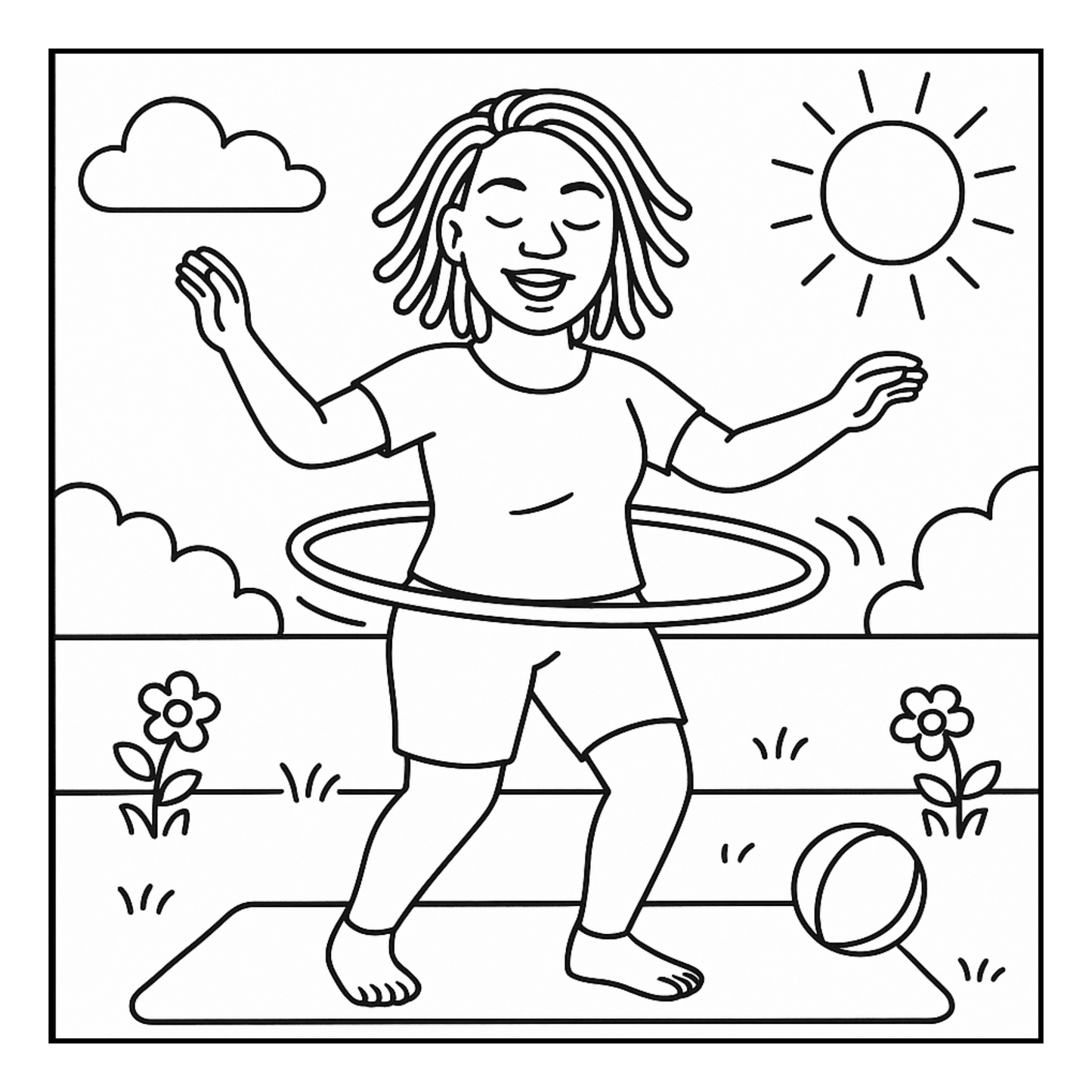 Cozy Black Girl Activities Coloring Book A Bold and Easy Coloring Book of Relaxing Everyday Moments — Celebrating Self-Care, Fun, and Relaxation for Every Black Woman