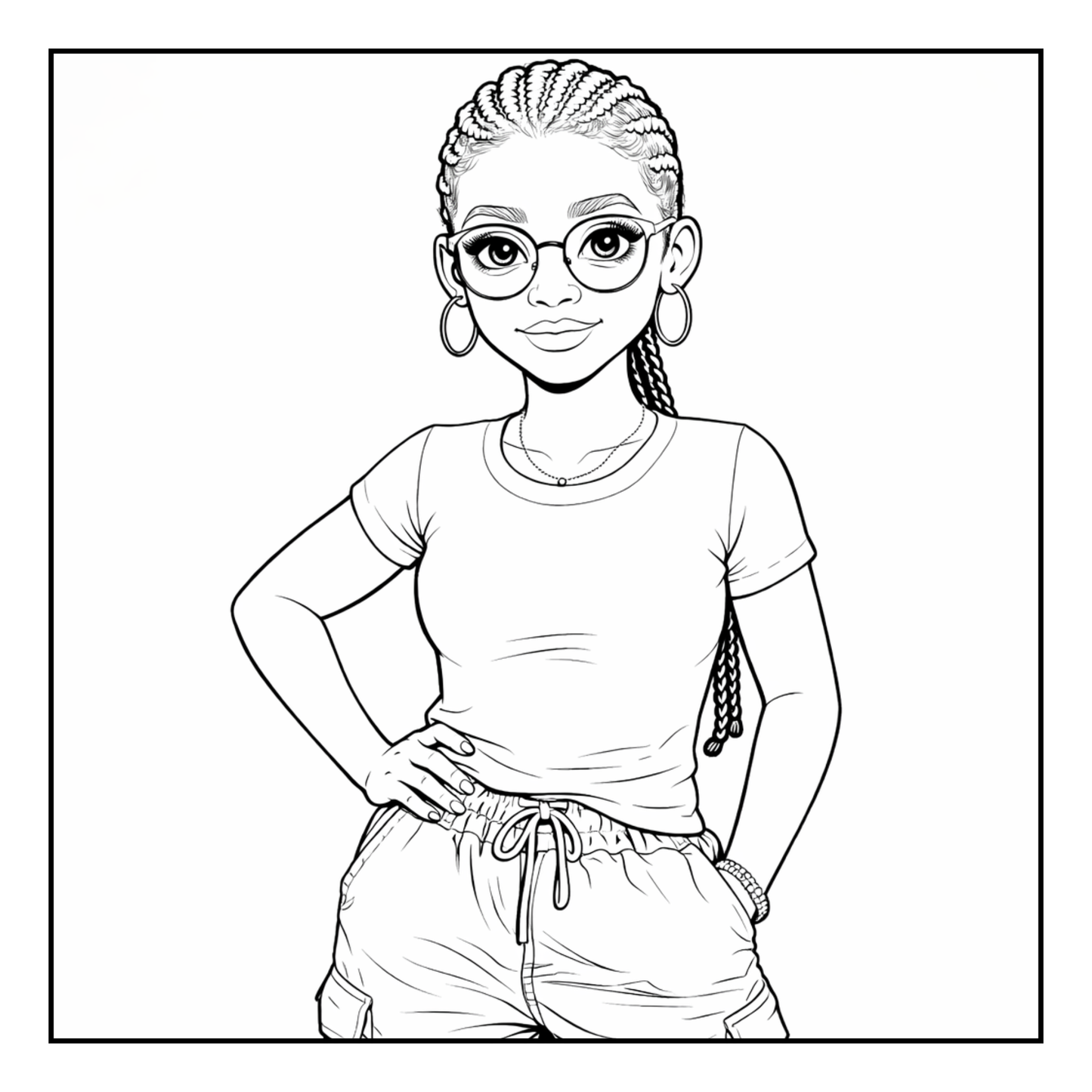 Color at Your Pace A Skill-Flexible Coloring Book Made Simple, with Space to Create & Grow