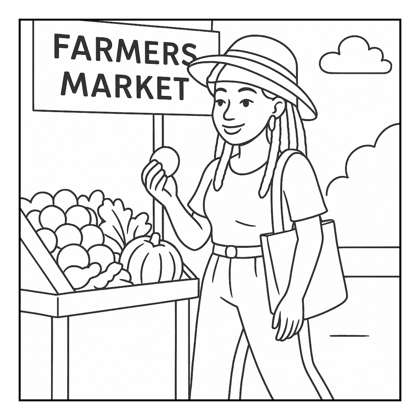 Cozy Girl Activities Coloring Book | Bold & Easy Stress Relief, Self Care & Relaxation for Adults