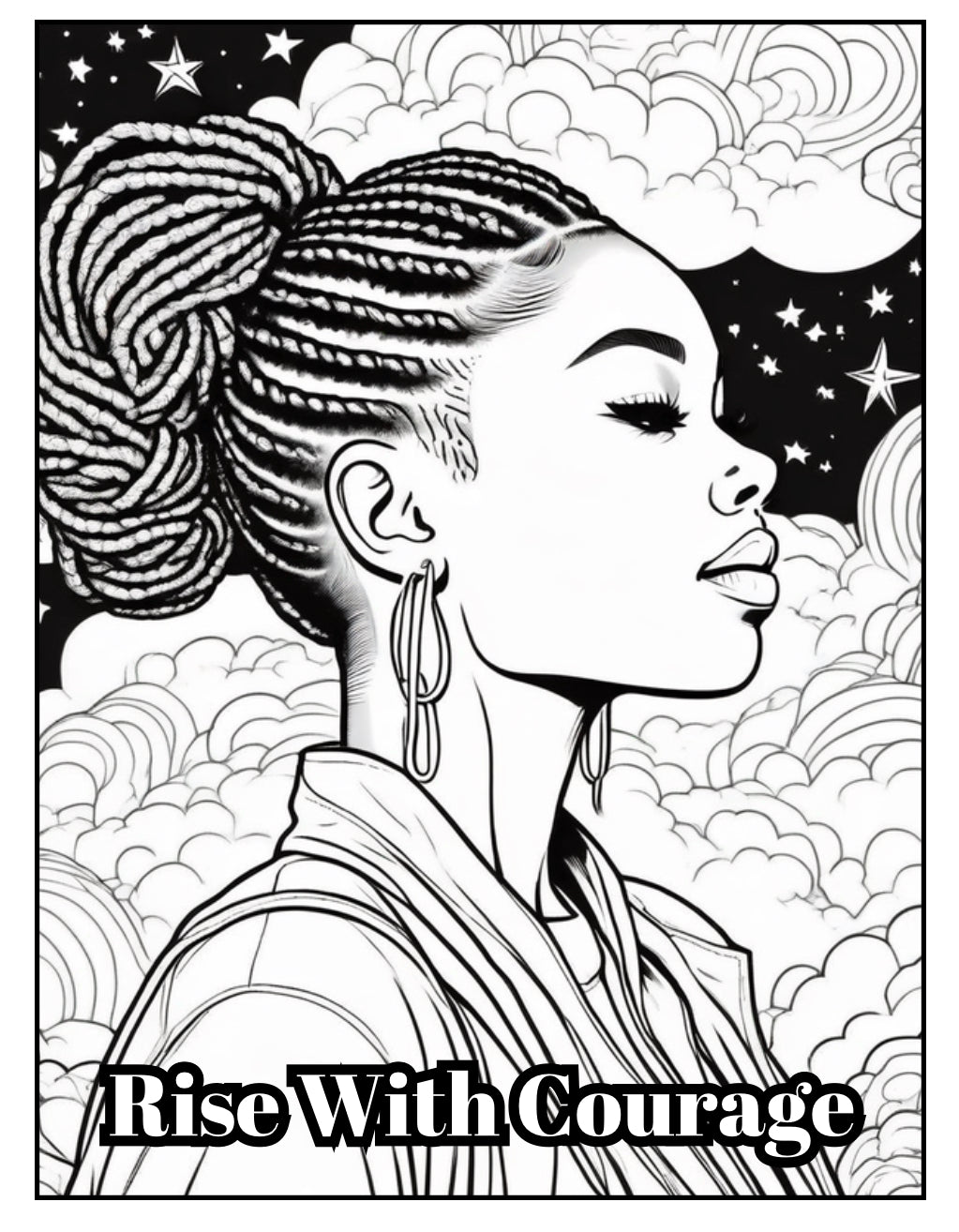 Embrace Your Shade Queen Coloring Book of Affirmations for Black Women: Celebrating Beauty, Strength, and Power of Black Women, With Uplifting Affirmations Designed to Inspire Self-Love