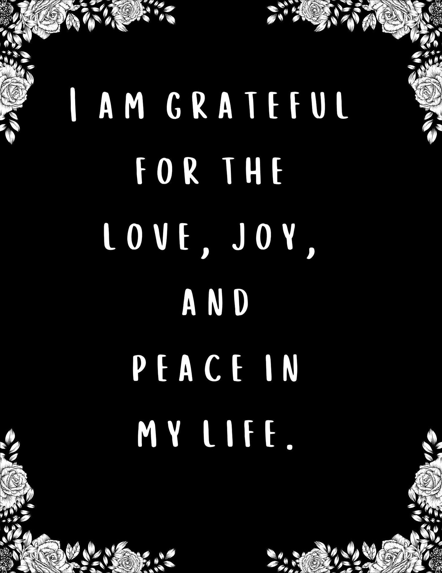 Affirmation Coloring Pages| Digital Download| Inspirational & Uplifting Designs for Stress Relief| Self-Love| Positive Mindset