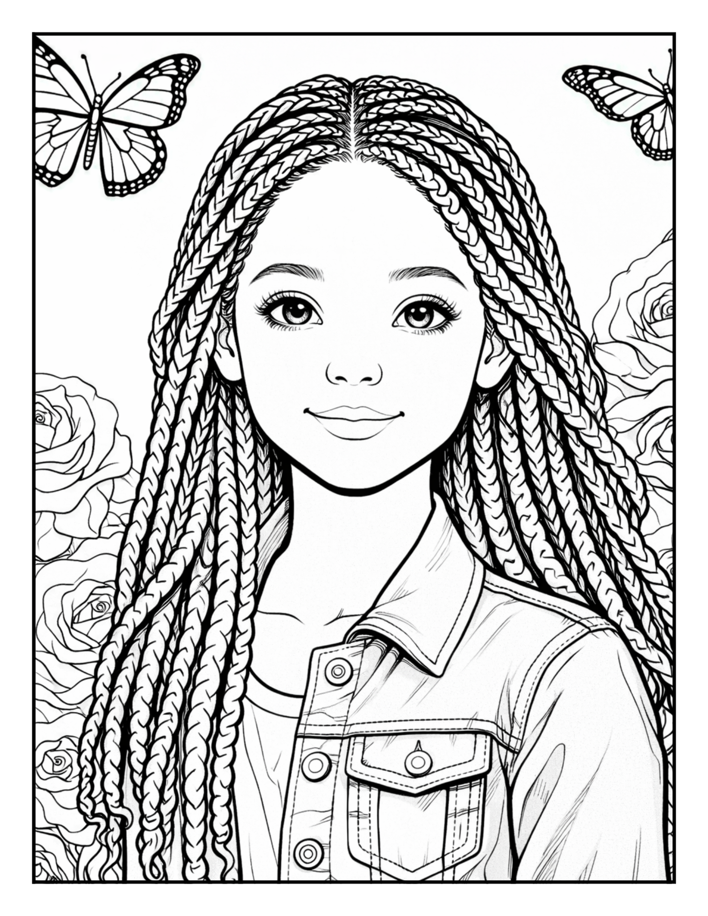 Blooming Beauty A Magical Flower Girl Coloring Journey: Unleash Your Creativity in a Whimsical World of Floral Girls and Enchanted Gardens