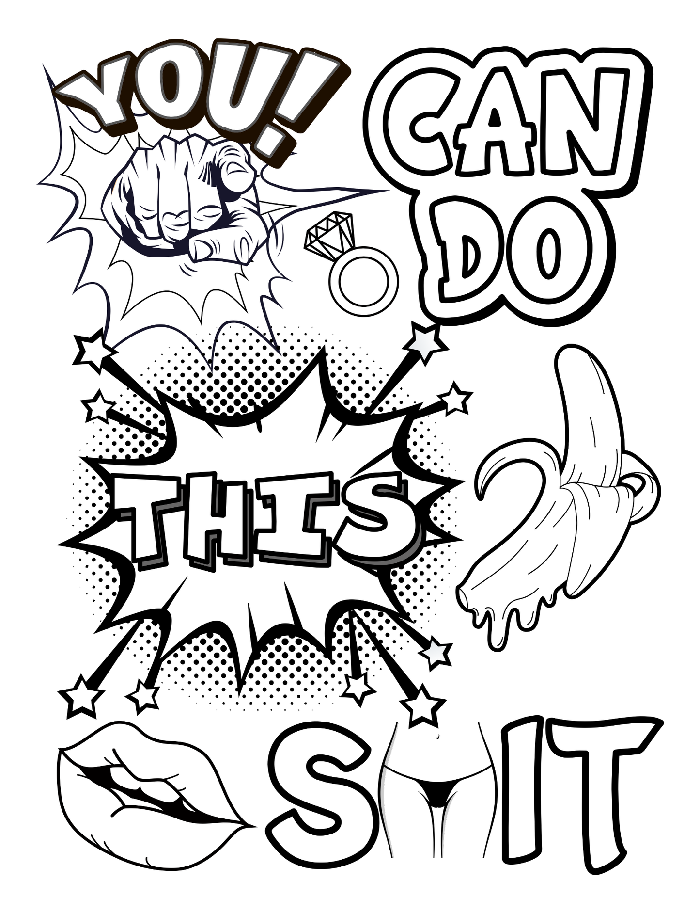 Positive Vibes Only Swearing Affirmation Coloring Book for Adults: Funny and Inspirational Swear Words Known to Boost Confidence and Relieve Stress