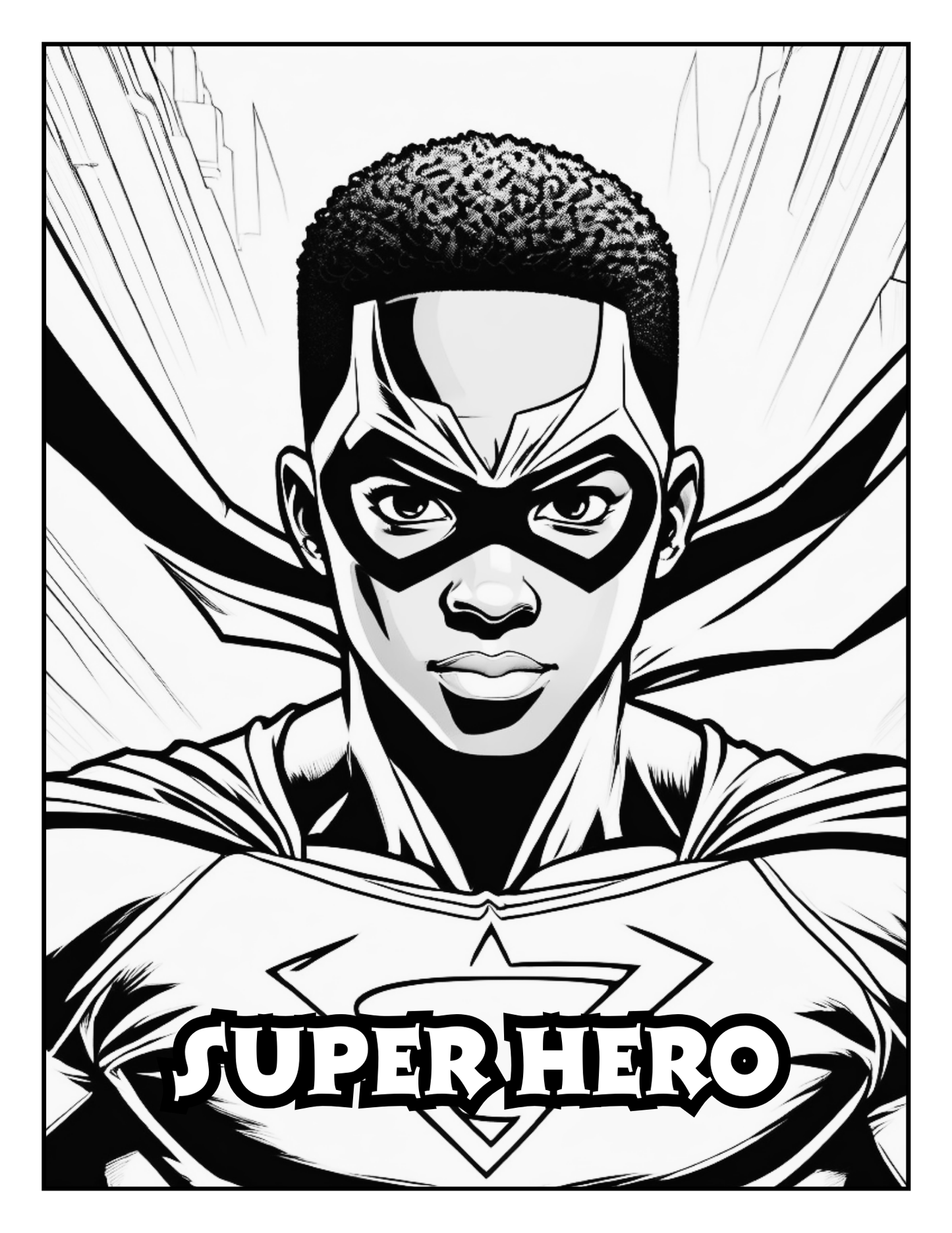 Black Boy Career Coloring Book for Young Black Boys – 25 Printable Pages Digital Download