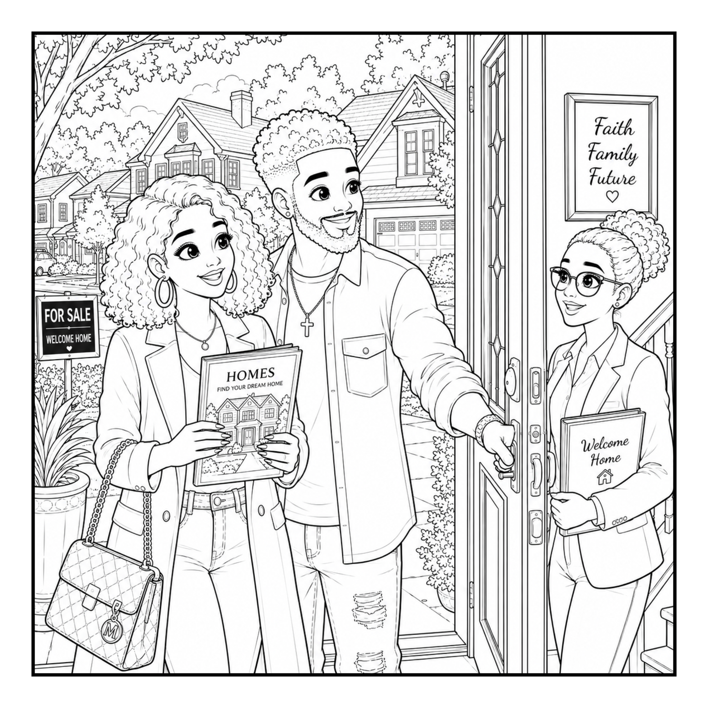 The Moments that made us A Coloring Journey From First Dates to Forever, Celebrating Love, Family & Growing Old Together Digital Download