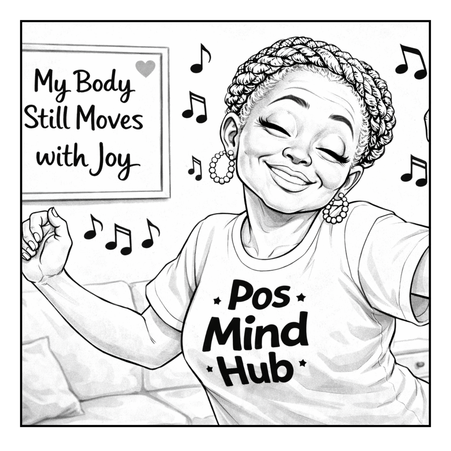 Still Blooming A Coloring Book for Black Women Aging with Confidence, Grace, and Self-Love