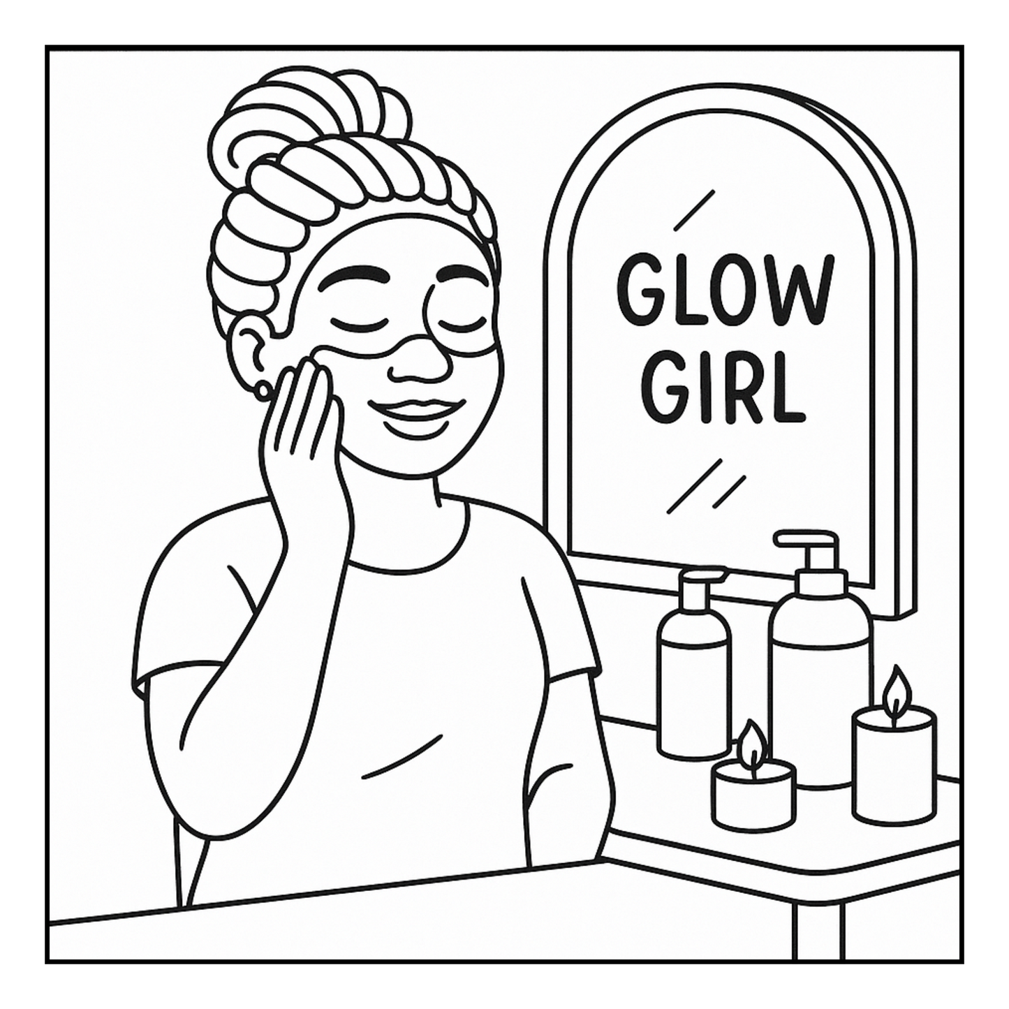 Cozy Black Girl Activities Coloring Book A Bold and Easy Coloring Book of Relaxing Everyday Moments — Celebrating Self-Care, Fun, and Relaxation for Every Black Woman