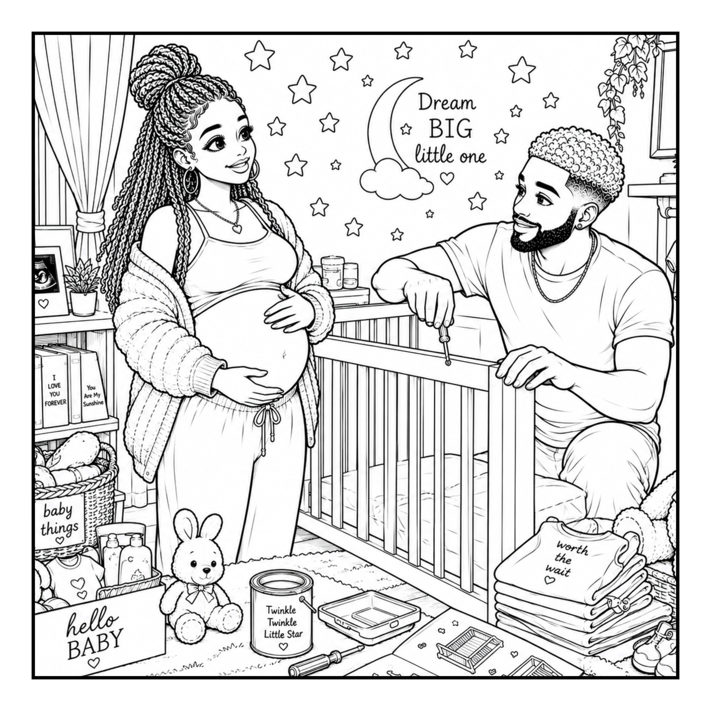 The Moments that made us A Coloring Journey From First Dates to Forever, Celebrating Love, Family & Growing Old Together Digital Download
