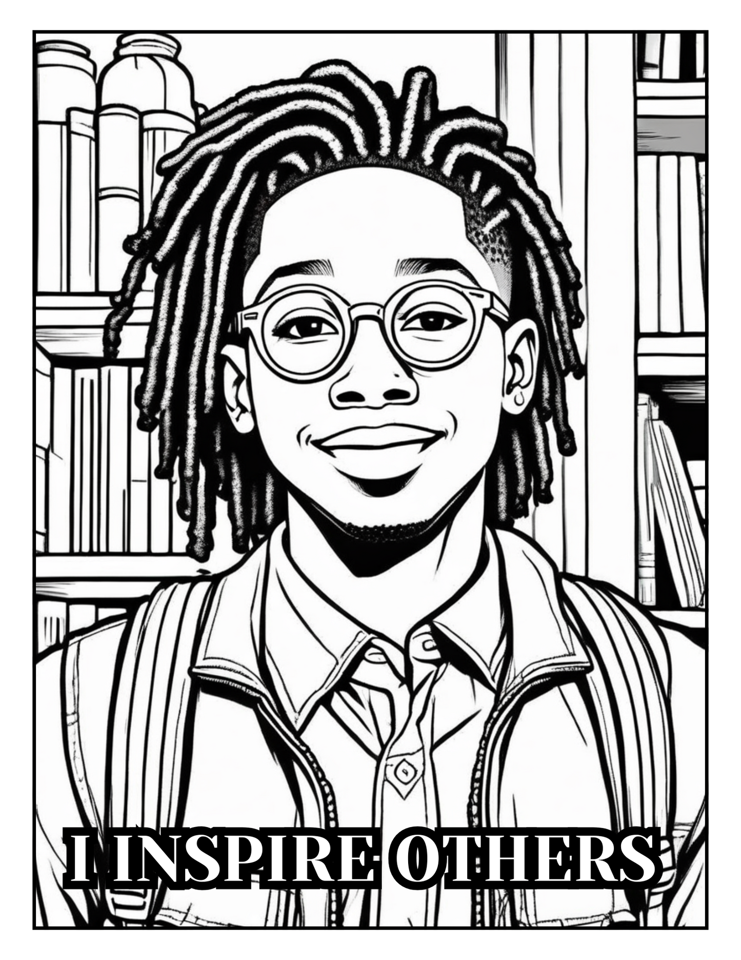 Strength in My Words Coloring Book of Affirmations for Young Boys and Teens: Empowering Young Kings Through Creativity and Confidence