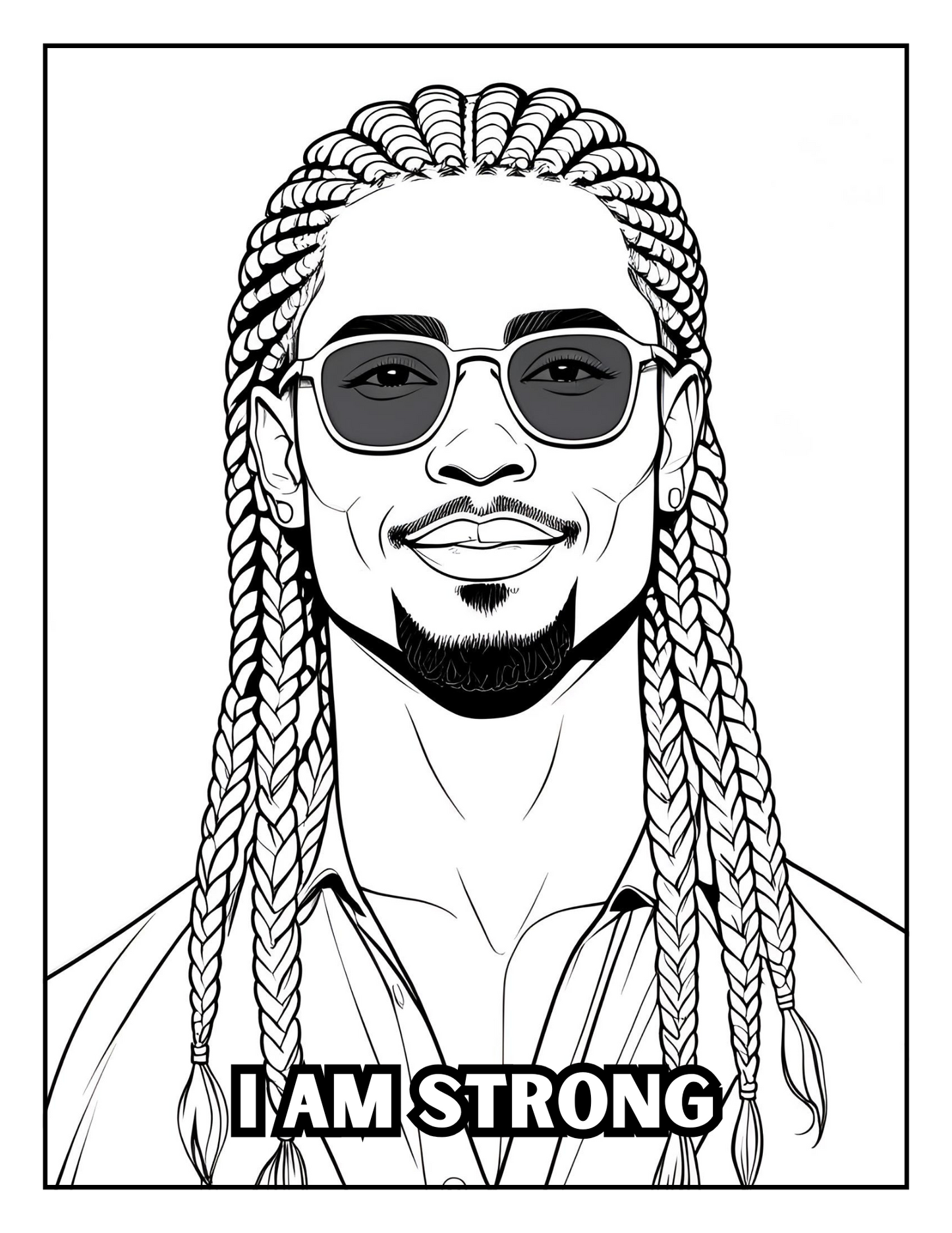 Melanin Kings A Coloring Book of Affirmations for Men's Strength and Success  Empowering Confidence and Greatness Through Words of Self-Love