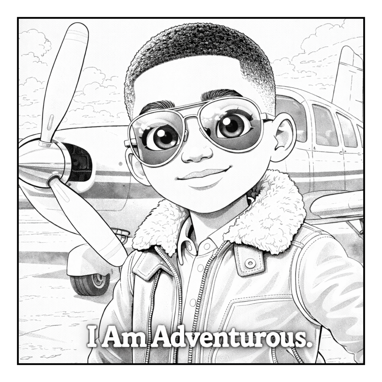 Little Brown Boy Adventures Digital Downloads