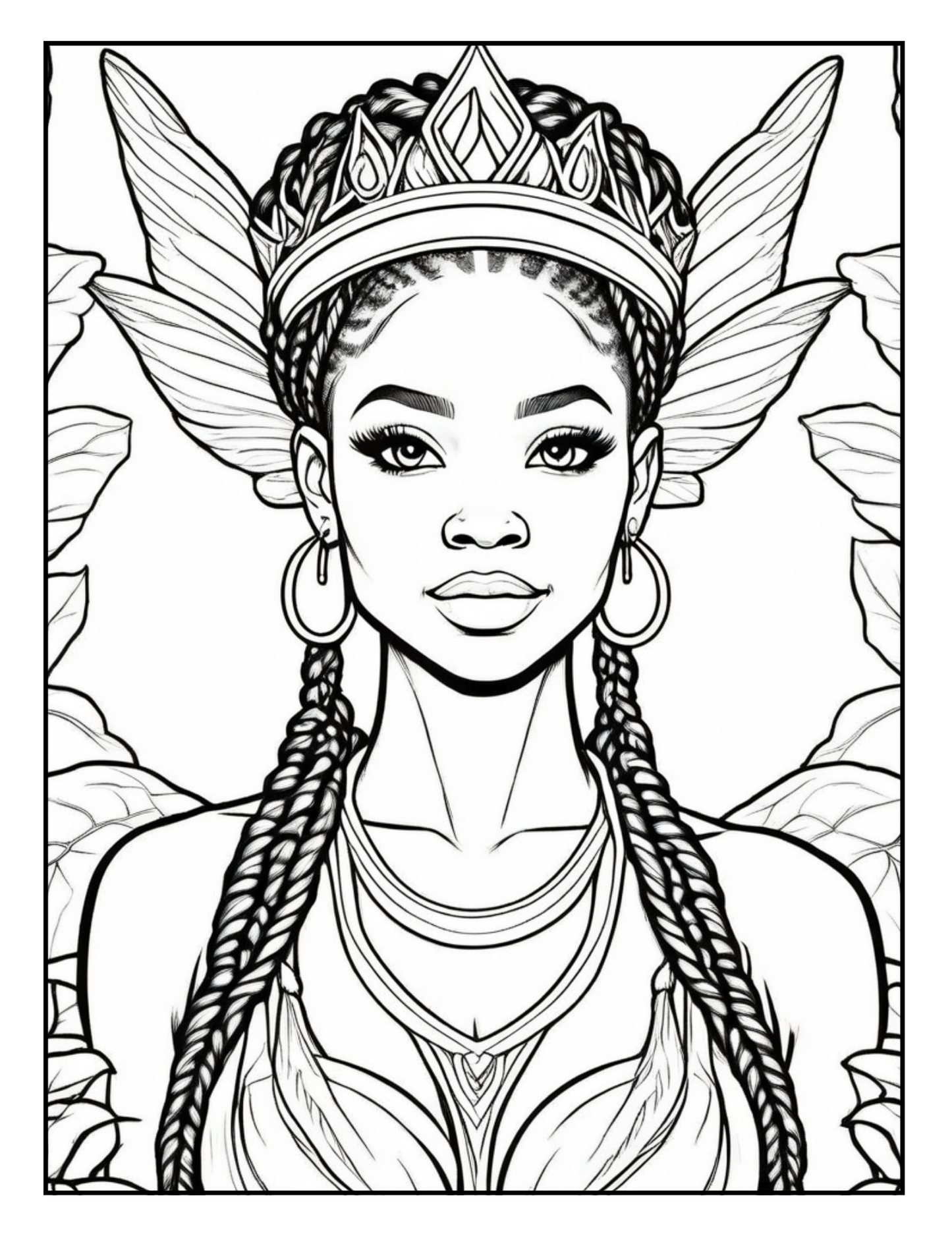 Enchanted Fairy Princess: A Magical Coloring Book for Fairy Princesses of All Ages