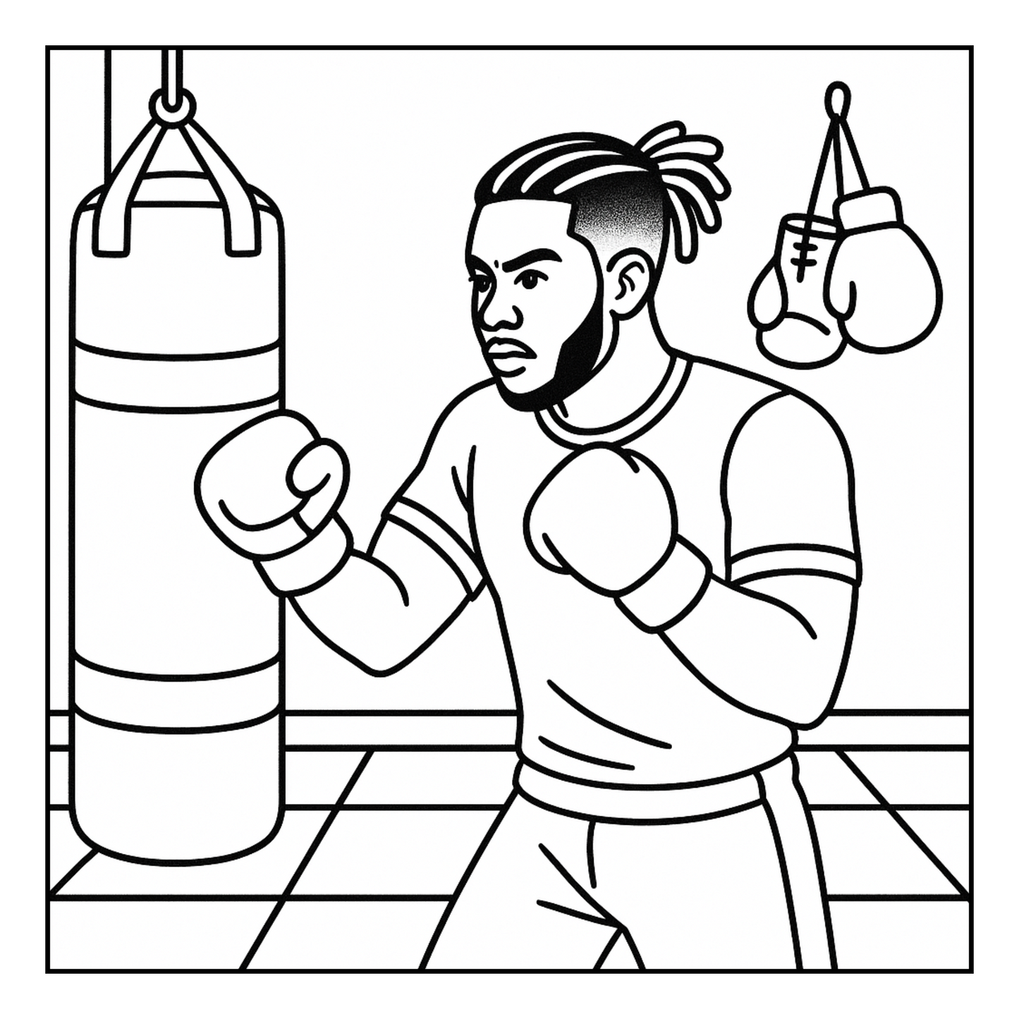 Cozy Men Activities Coloring Book | Bold & Easy Stress Relief, Self Care & Relaxation for Adults