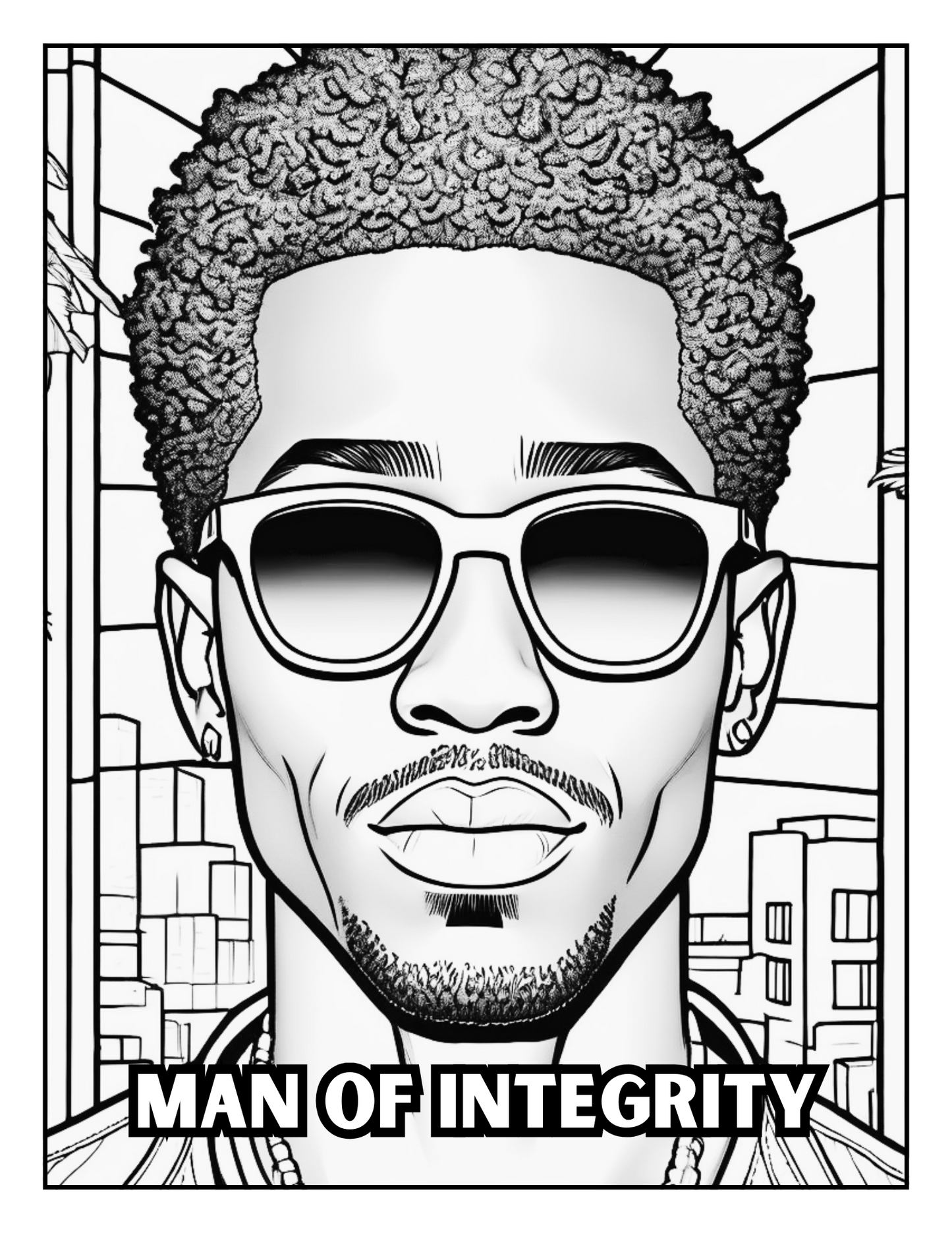 Melanin Kings A Coloring Book of Affirmations for Men's Strength and Success  Empowering Confidence and Greatness Through Words of Self-Love