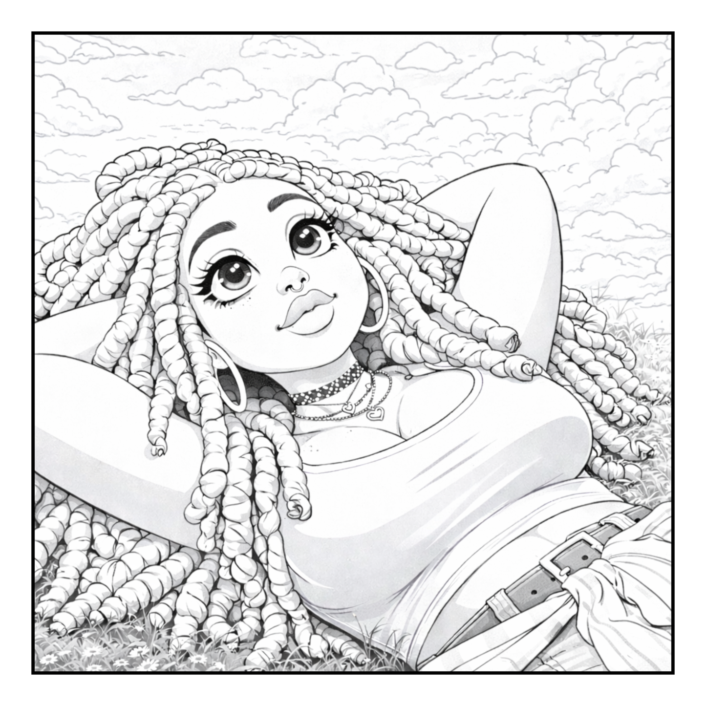 Curves in Cozy Spaces Coloring Book A Relaxing Coloring Journey Celebrating Curvy Beauty & Self-Care