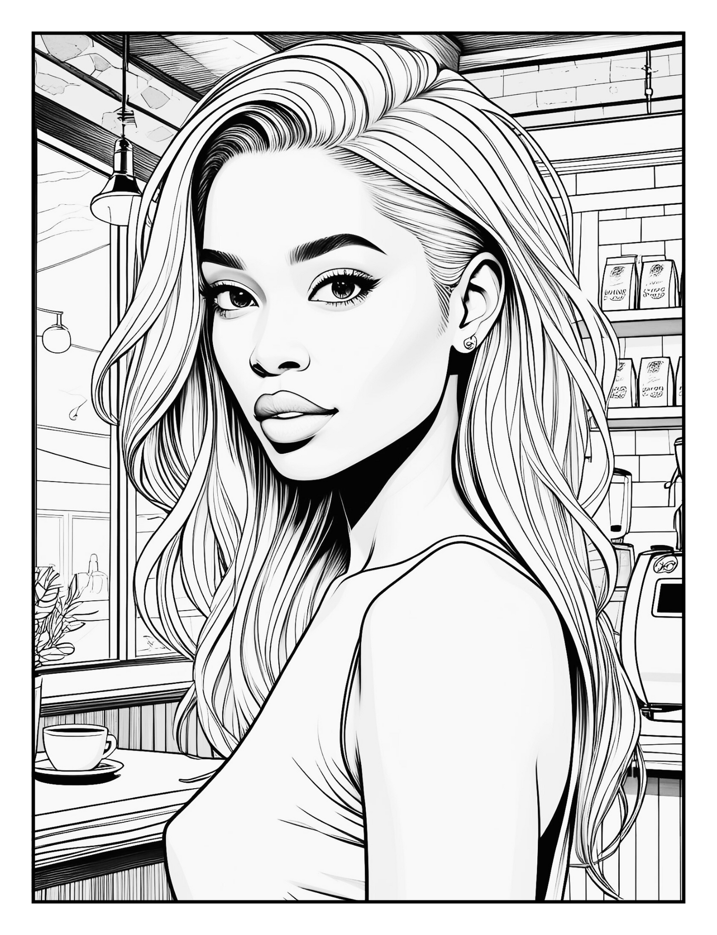 Breathe Queen Anxiety Relief Coloring Book | Black Mental Health | 43-Page Digital Download for Stress Relief