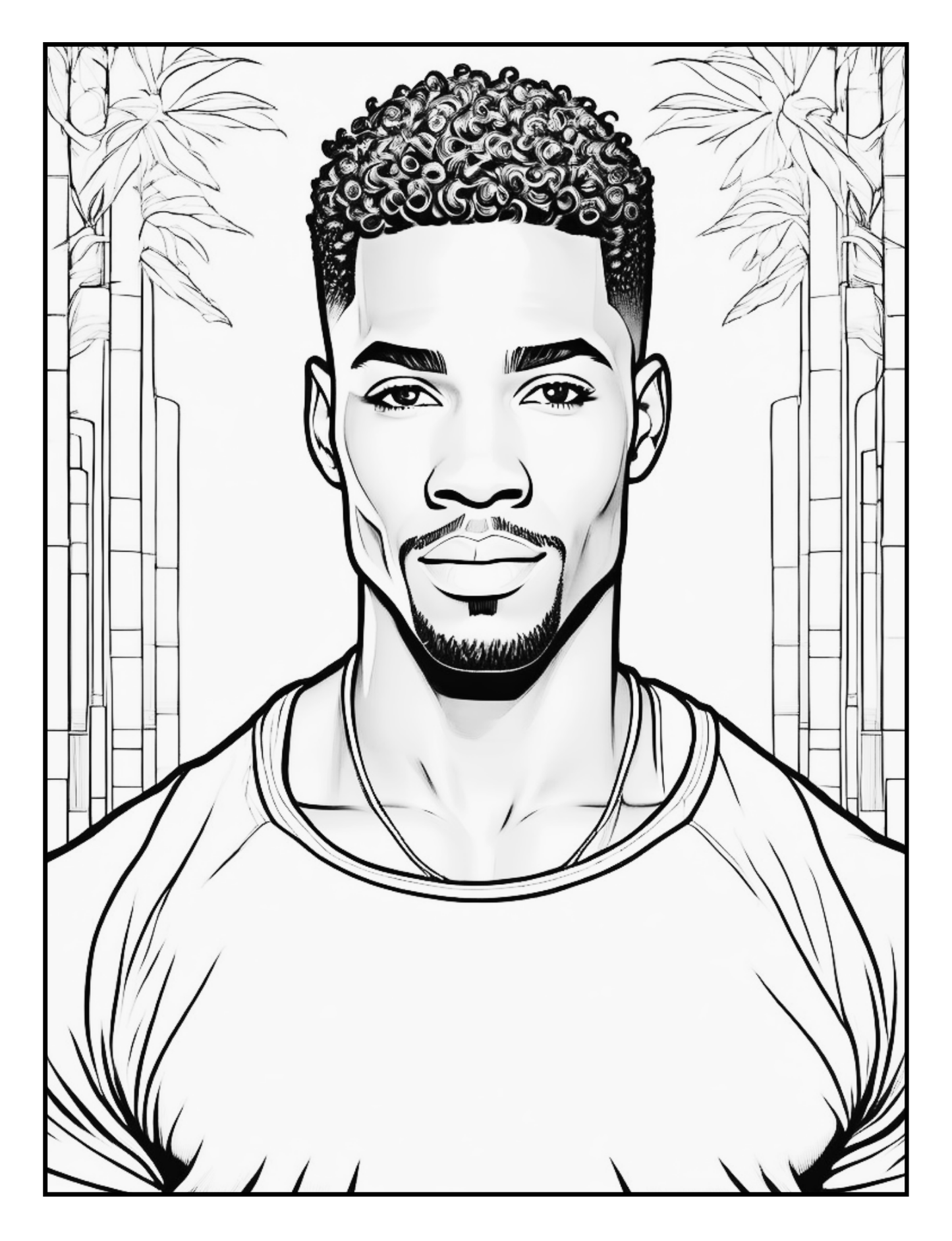 Breathe King Anxiety Relief Coloring Book  | Black Mental Health | 43-Page Digital Download for Stress Relief