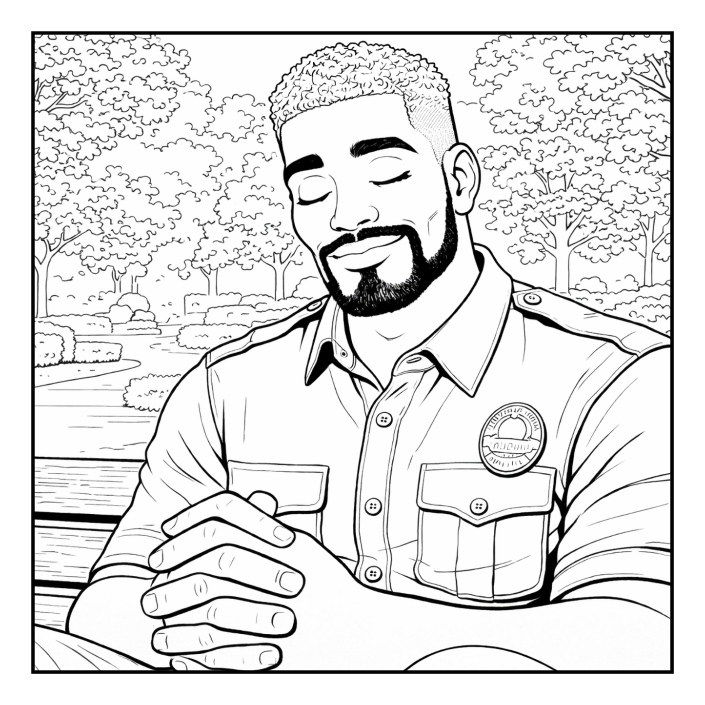 Everyday Kings Cozy Calm Coloring Book A Coloring Journey for Black Men Focused on Calm, Confidence & Everyday Life