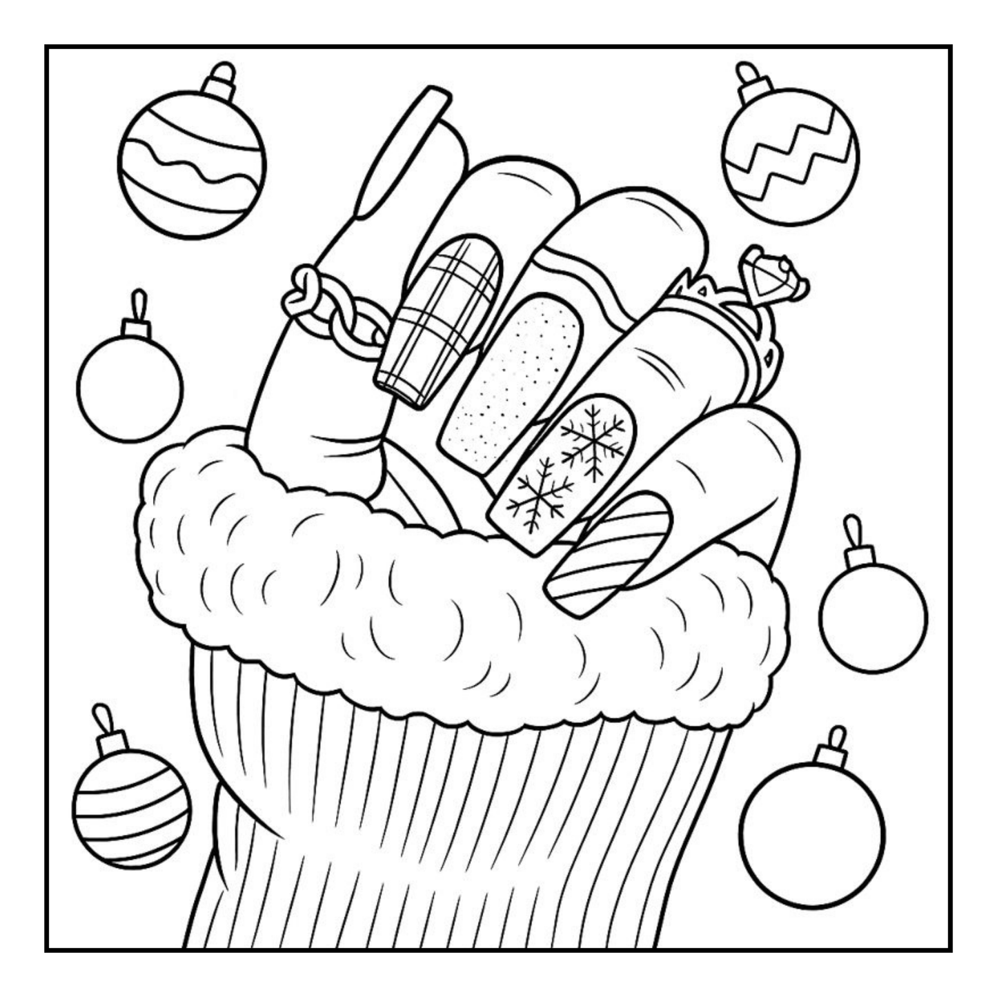 Hands That Created Beauty Coloring Book: A Creative Tribute to Black Women & the History of Nail Art, Created to Inspire Calm and Appreciation