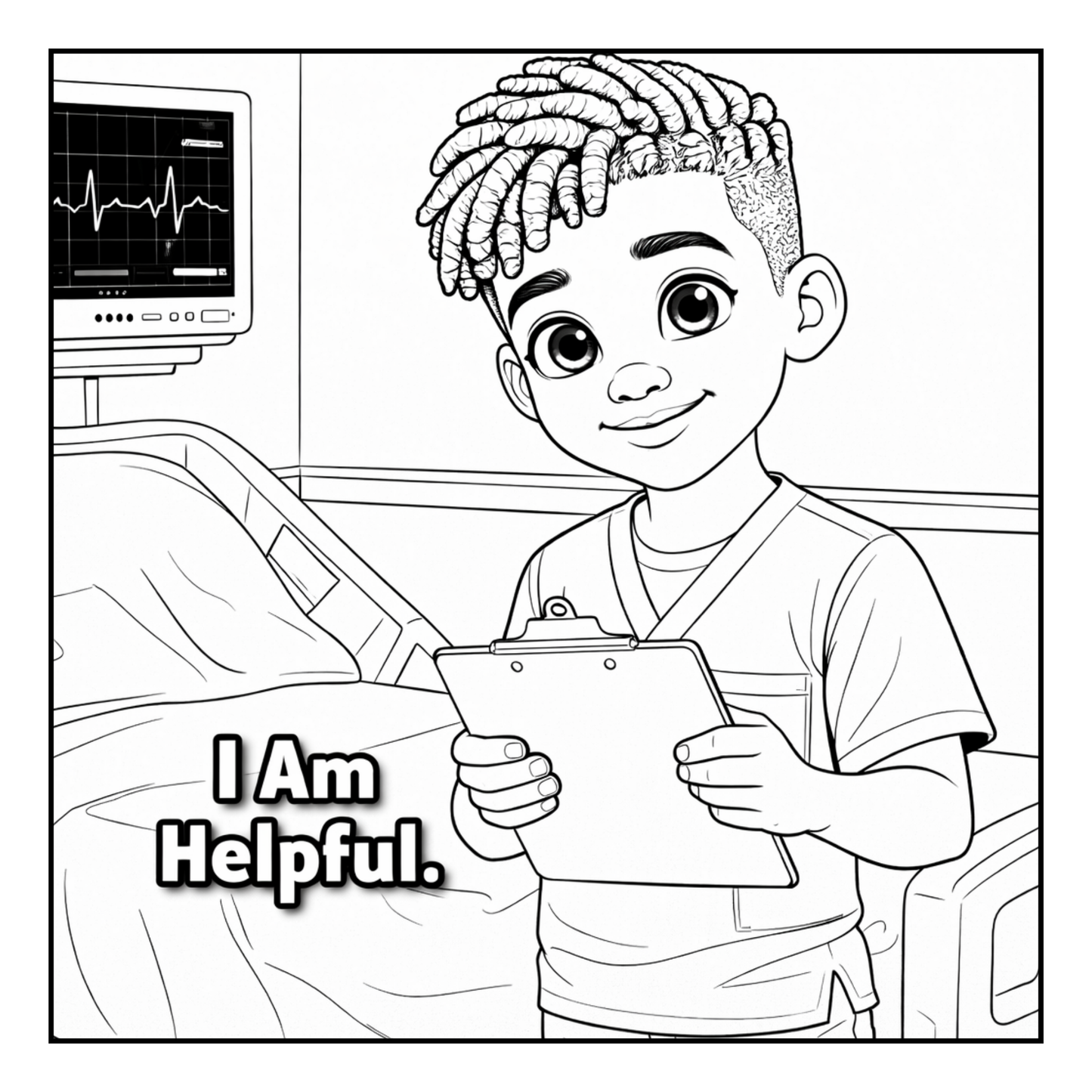 Little Brown Boy Adventures Digital Downloads