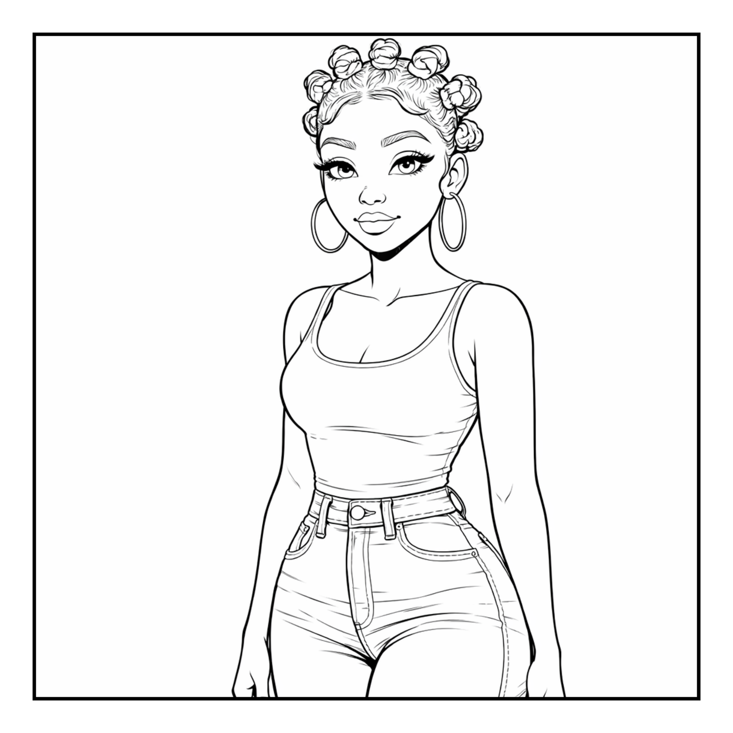 Color at Your Pace A Skill-Flexible Coloring Book Made Simple, with Space to Create & Grow