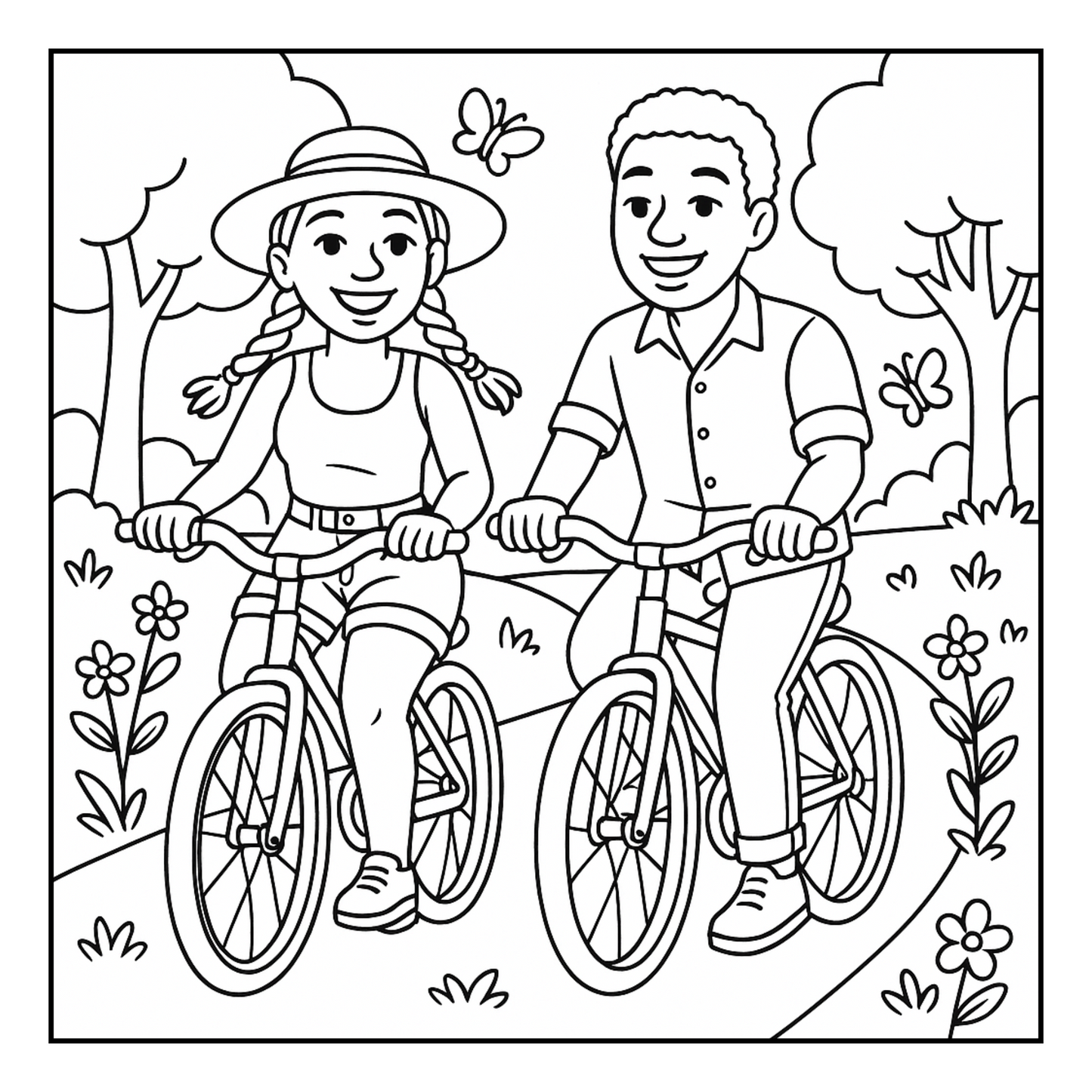 Cozy Love Romance Coloring Book | Bold & Easy Black Couples Coloring Pages | Stress Relief, Self Care & Relaxation for Adults
