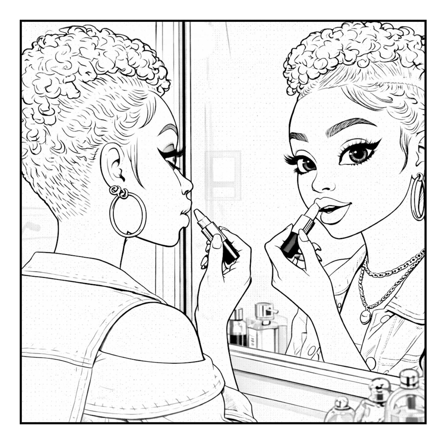 Every Day Queens A Coloring Book of Joy & Confidence Celebrating Black Hair & Embracing Every Twist, Loc, Curl & Crown Worn With Pride
