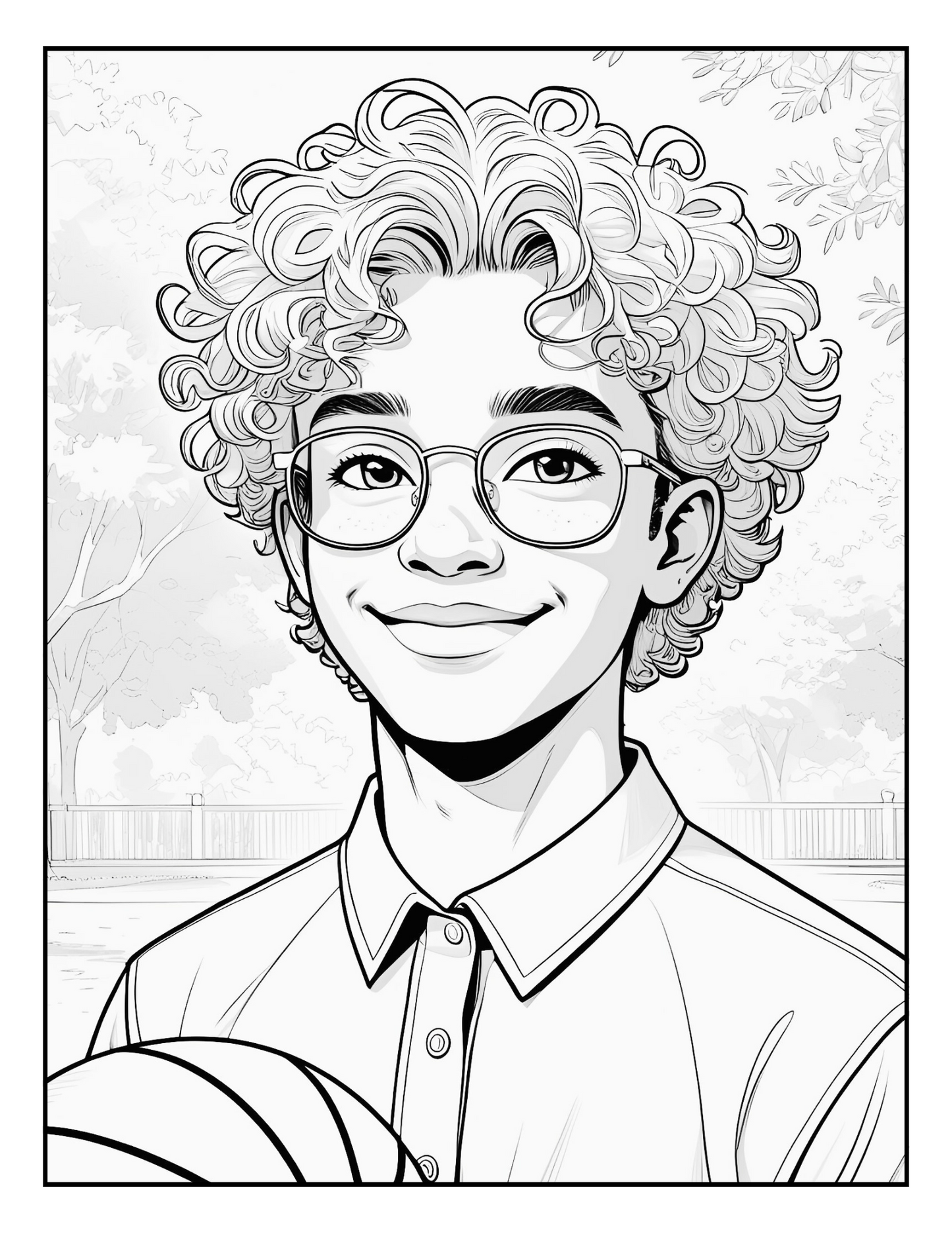 Black Boy Coloring Book| Uplifting Digital Download for Boys| Positive| Empowering| Inspirational| Self-Love|Fun Coloring Pages