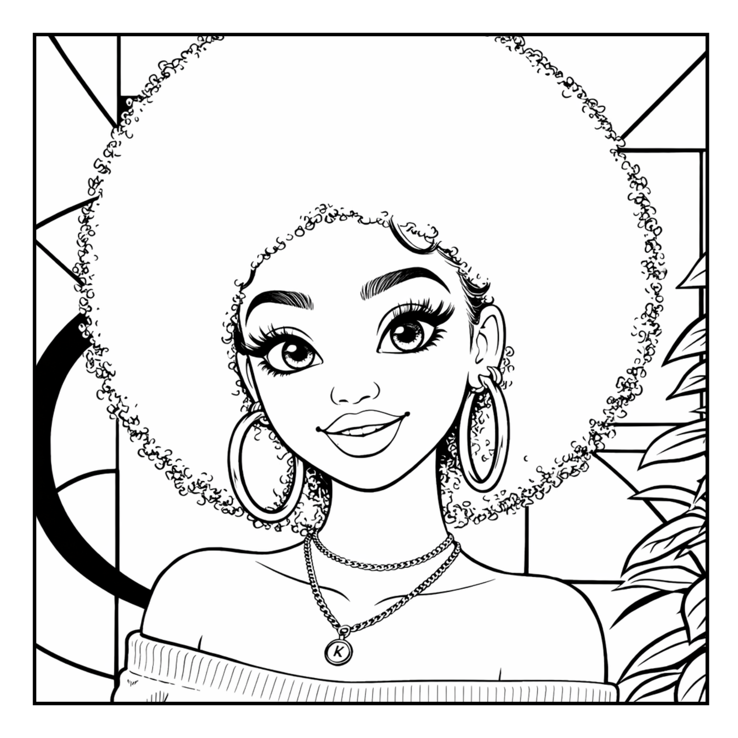 Every Day Queens A Coloring Book of Joy & Confidence Celebrating Black Hair & Embracing Every Twist, Loc, Curl & Crown Worn With Pride