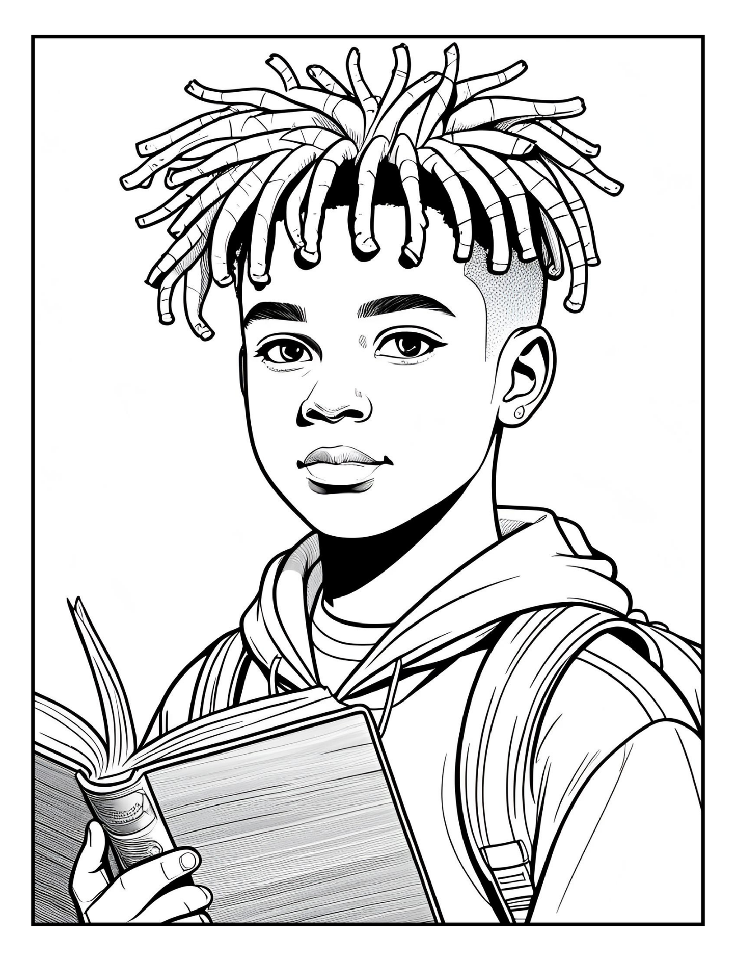 Breathe, Strong A Therapeutic Coloring Book Series for Teens Perfect for Helping Young Men Stay Grounded, Calm, Manage Anxiety and Build Confidence