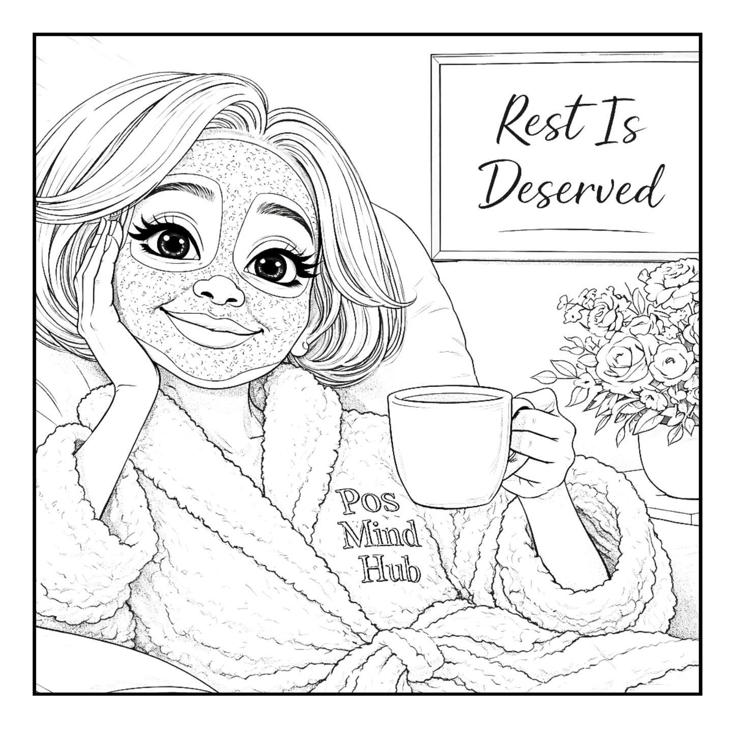 Still Blooming A Coloring Book for Black Women Aging with Confidence, Grace, and Self-Love