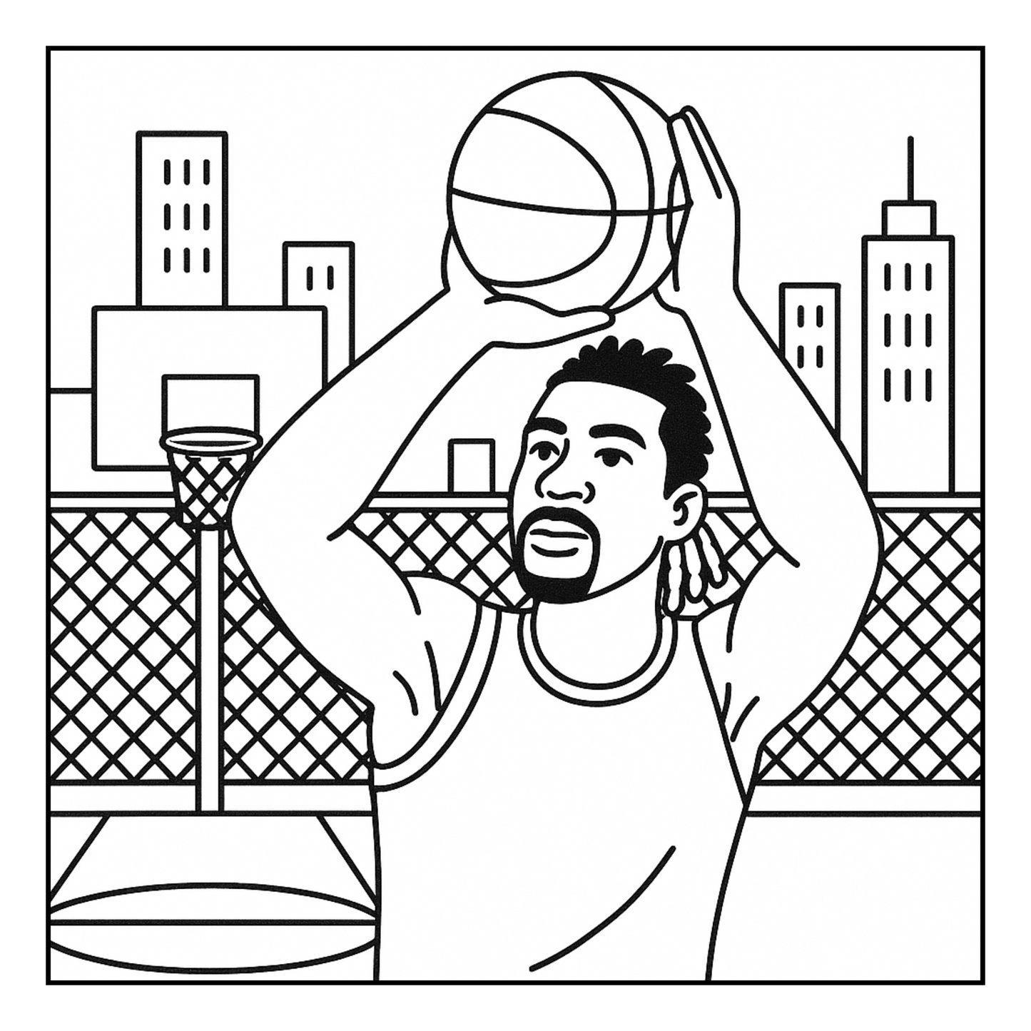 Cozy Black Men Activities Coloring Book A Bold and Easy Coloring Book of Everyday Moments Celebrating Strength, Relaxation, and Joy