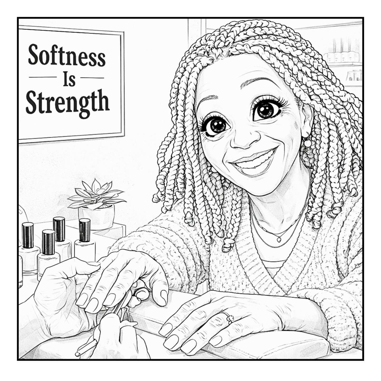 Still Blooming A Coloring Book for Black Women Aging with Confidence, Grace, and Self-Love