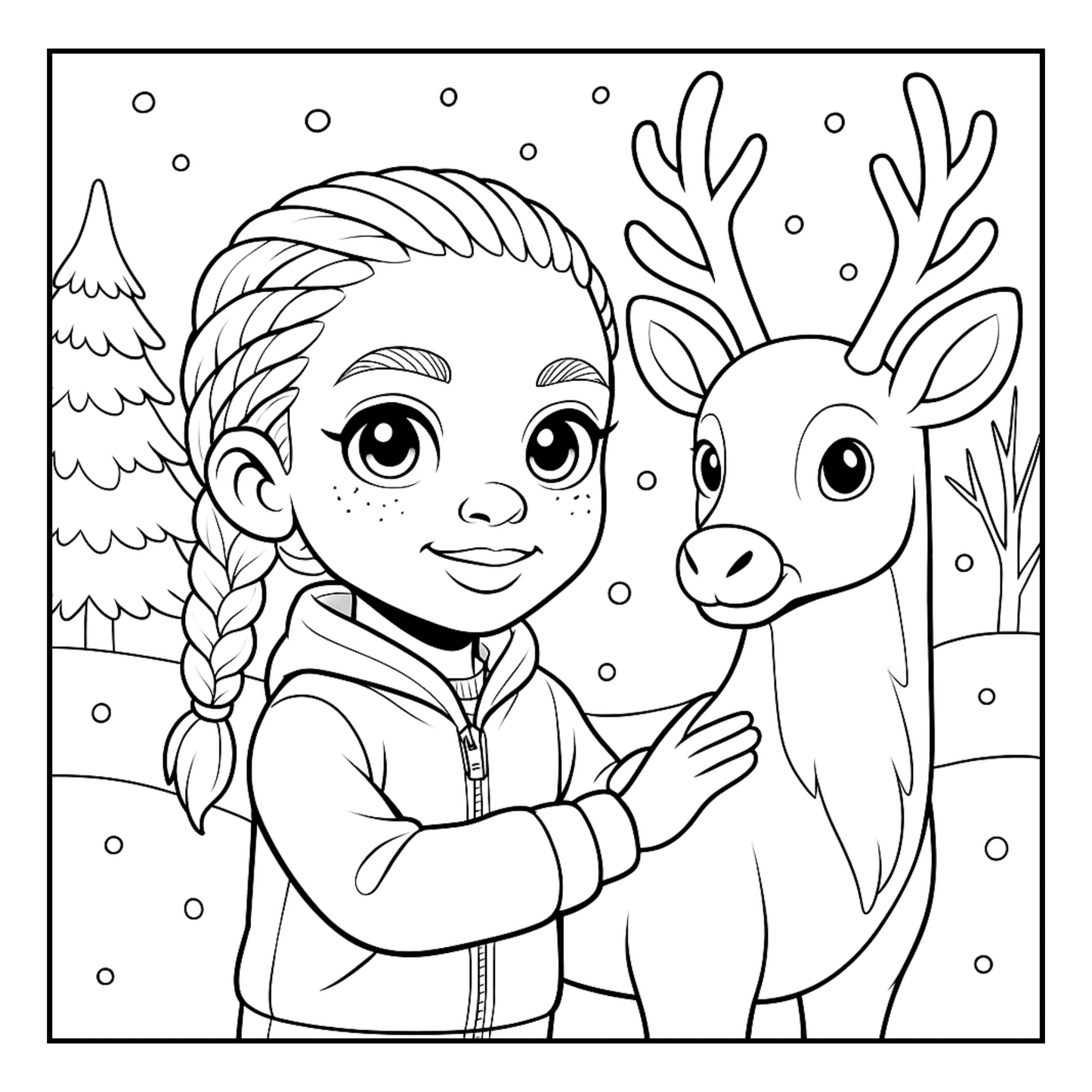 Little Kings Christmas Coloring Book | 35 Bold and Easy Pages | Fun Holiday Coloring Book for Kids | Digital Download Printable Book