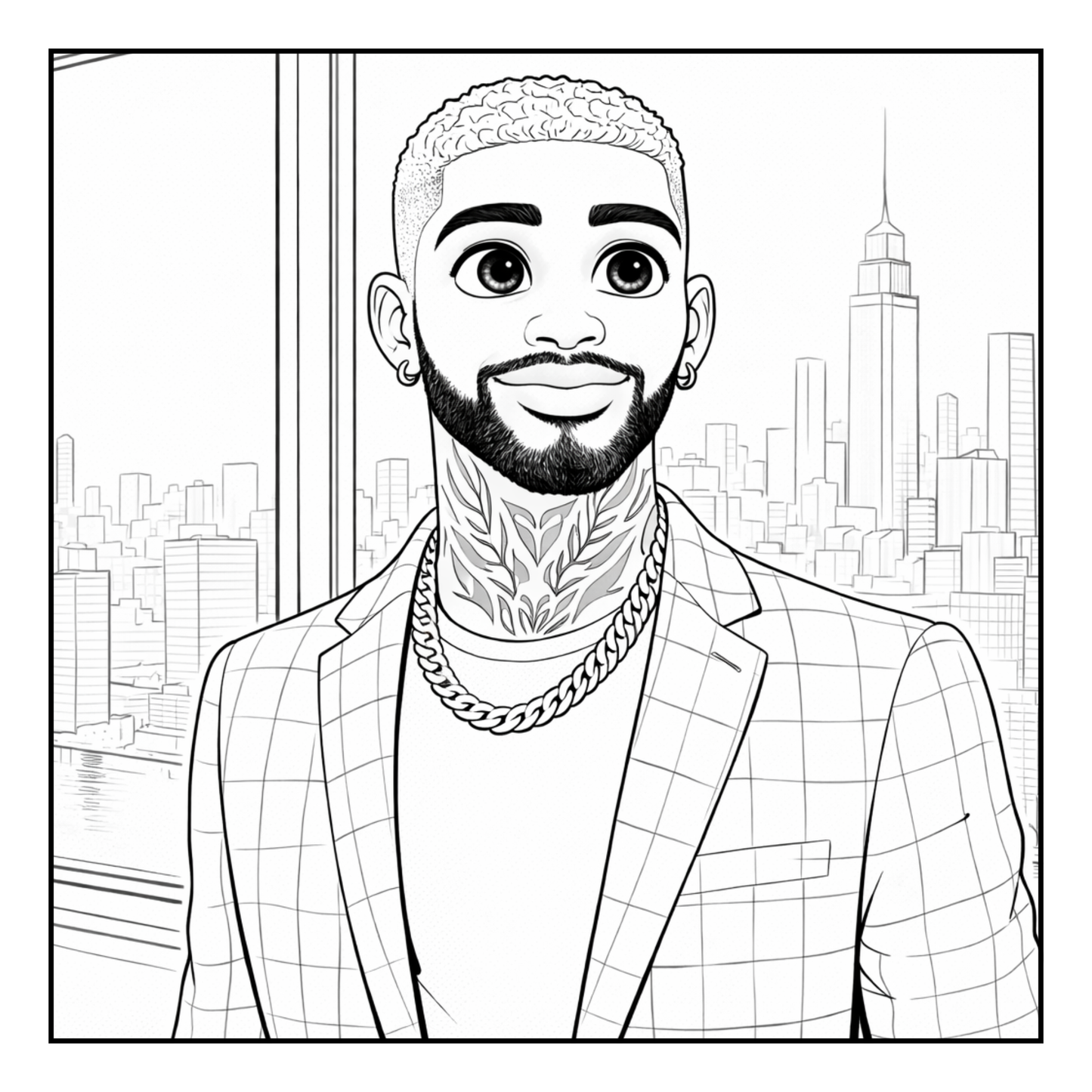 Everyday Kings Cozy Calm Coloring Book A Coloring Journey for Black Men Focused on Calm, Confidence & Everyday Life