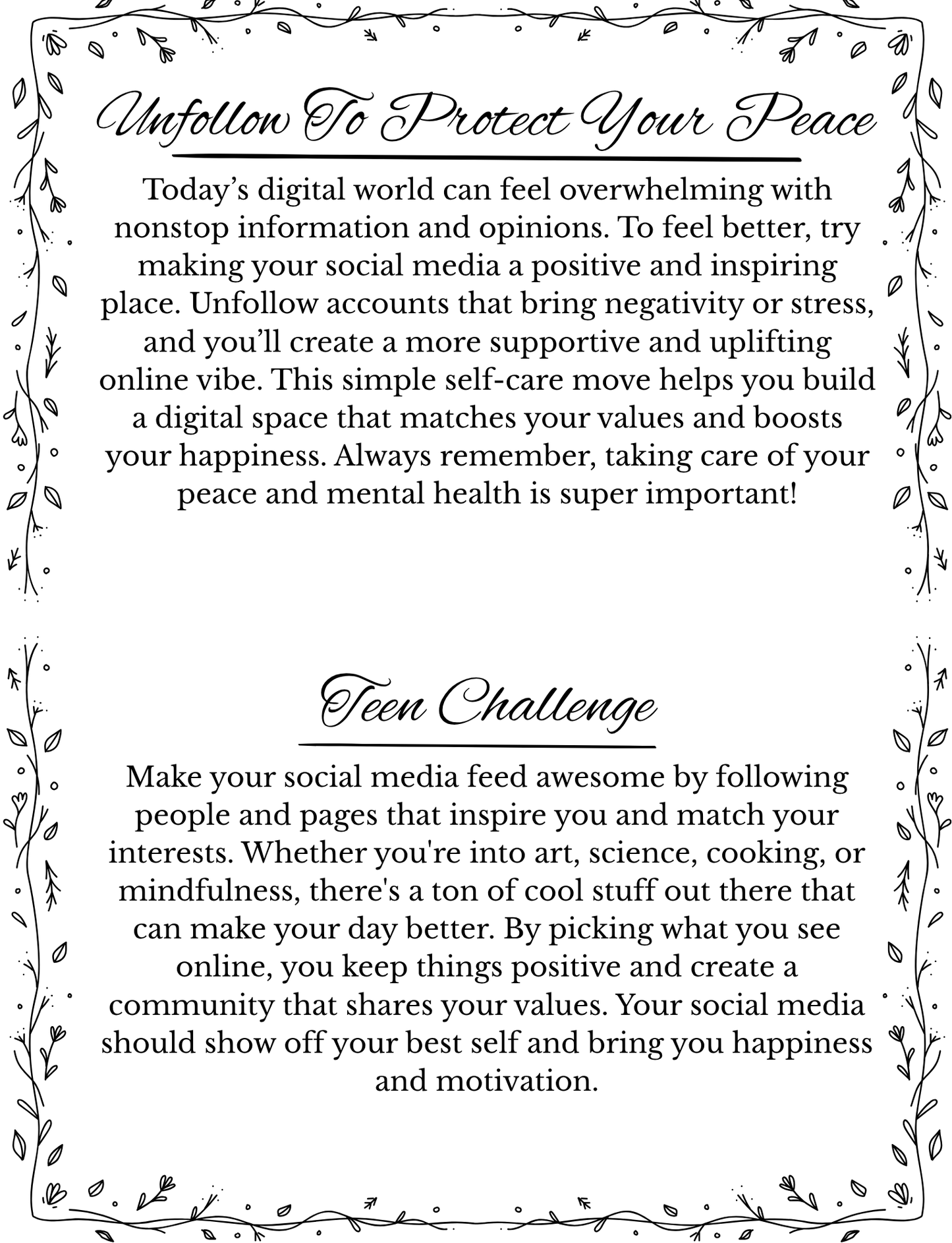 Teen Girl Coloring Book | Digital Anxiety Relief | Mental Health Activities | Black Girl Coloring Pages | Digital Download| Manage Stress