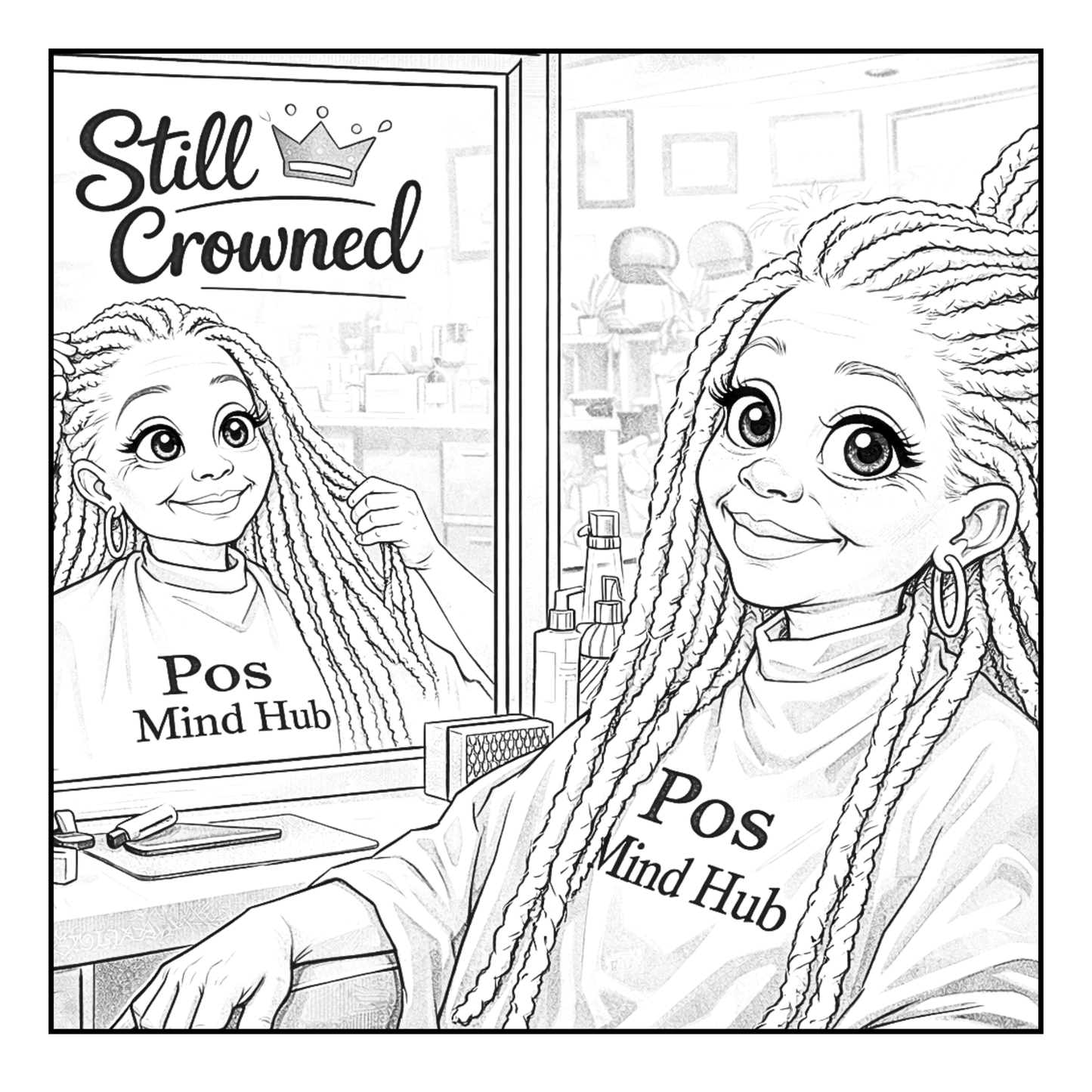 Still Blooming A Coloring Book for Black Women Aging with Confidence, Grace, and Self-Love