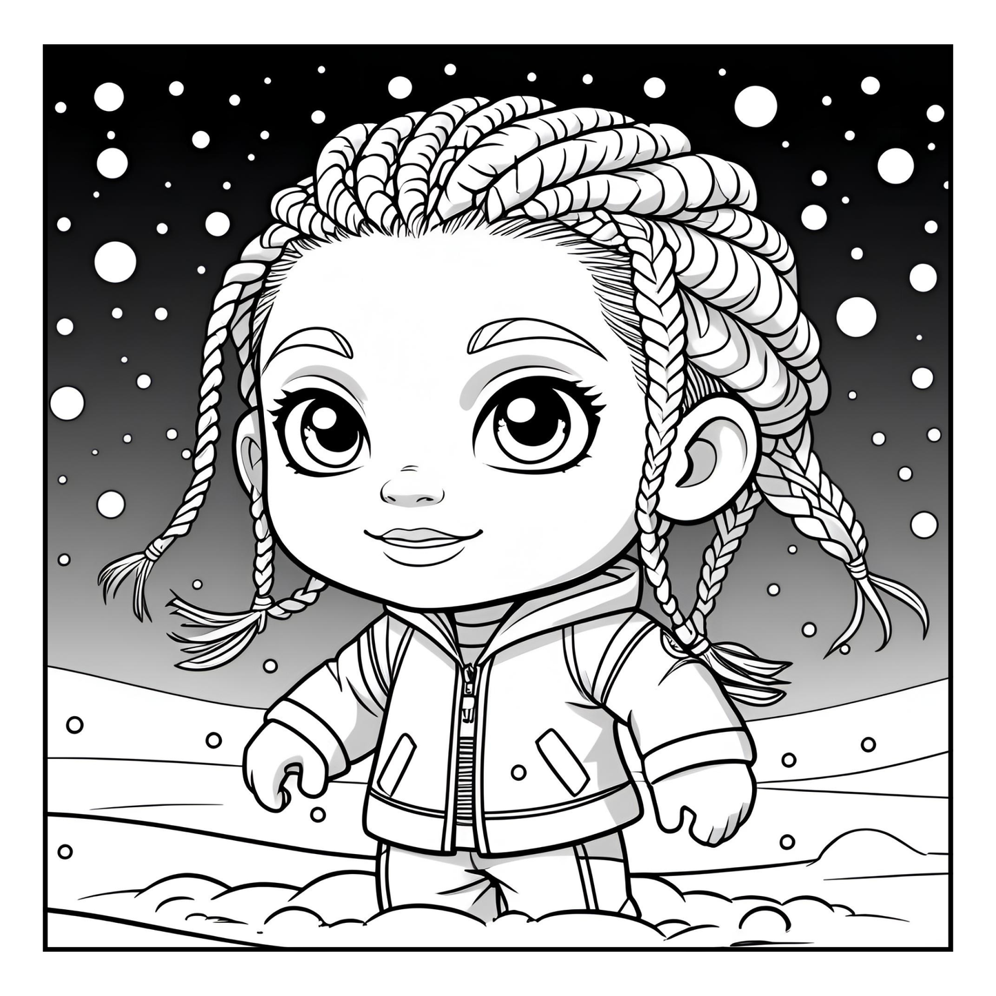 Little Kings Christmas Coloring Book | 35 Bold and Easy Pages | Fun Holiday Coloring Book for Kids | Digital Download Printable Book