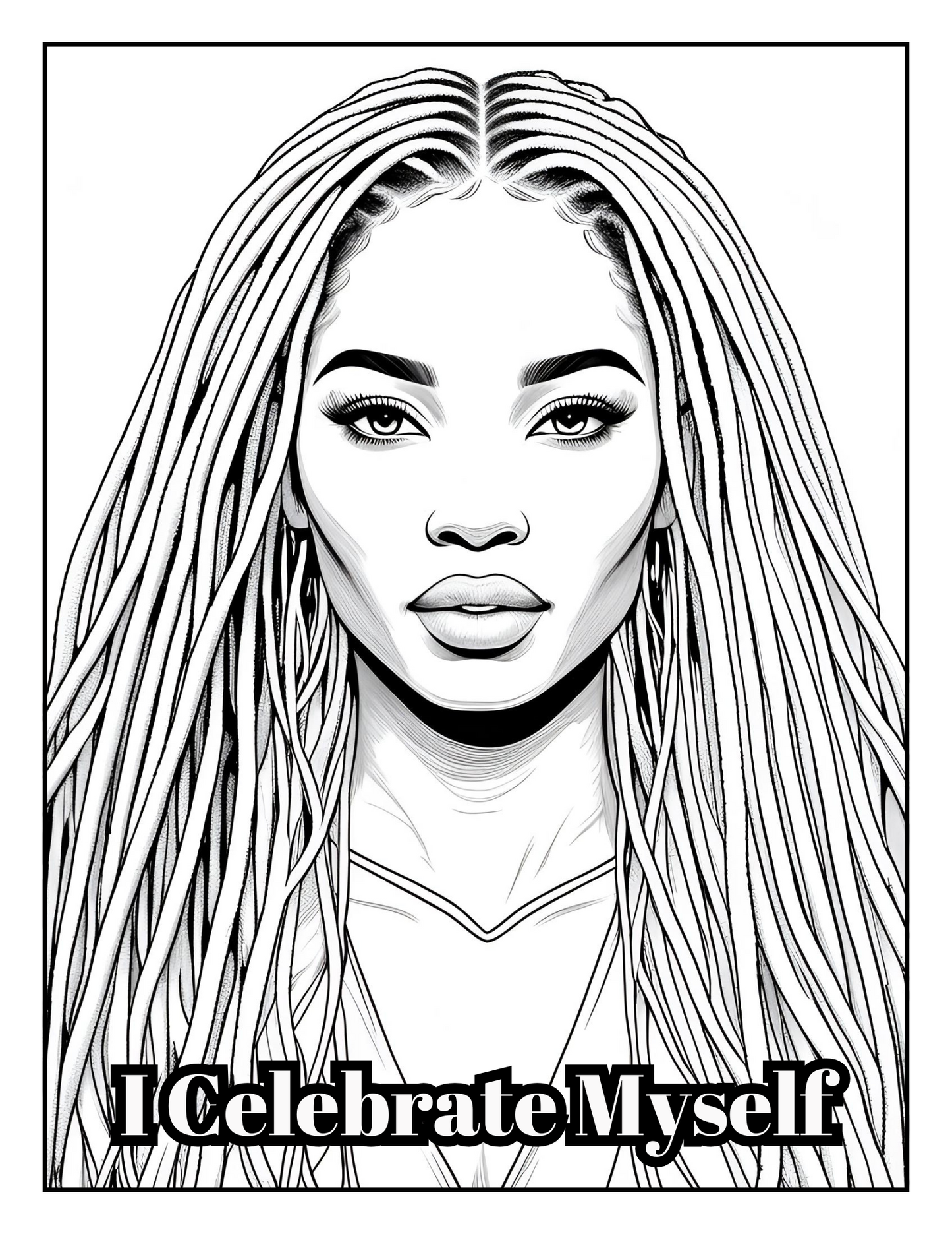 Embrace Your Shade Queen Coloring Book of Affirmations for Black Women: Celebrating Beauty, Strength, and Power of Black Women, With Uplifting Affirmations Designed to Inspire Self-Love
