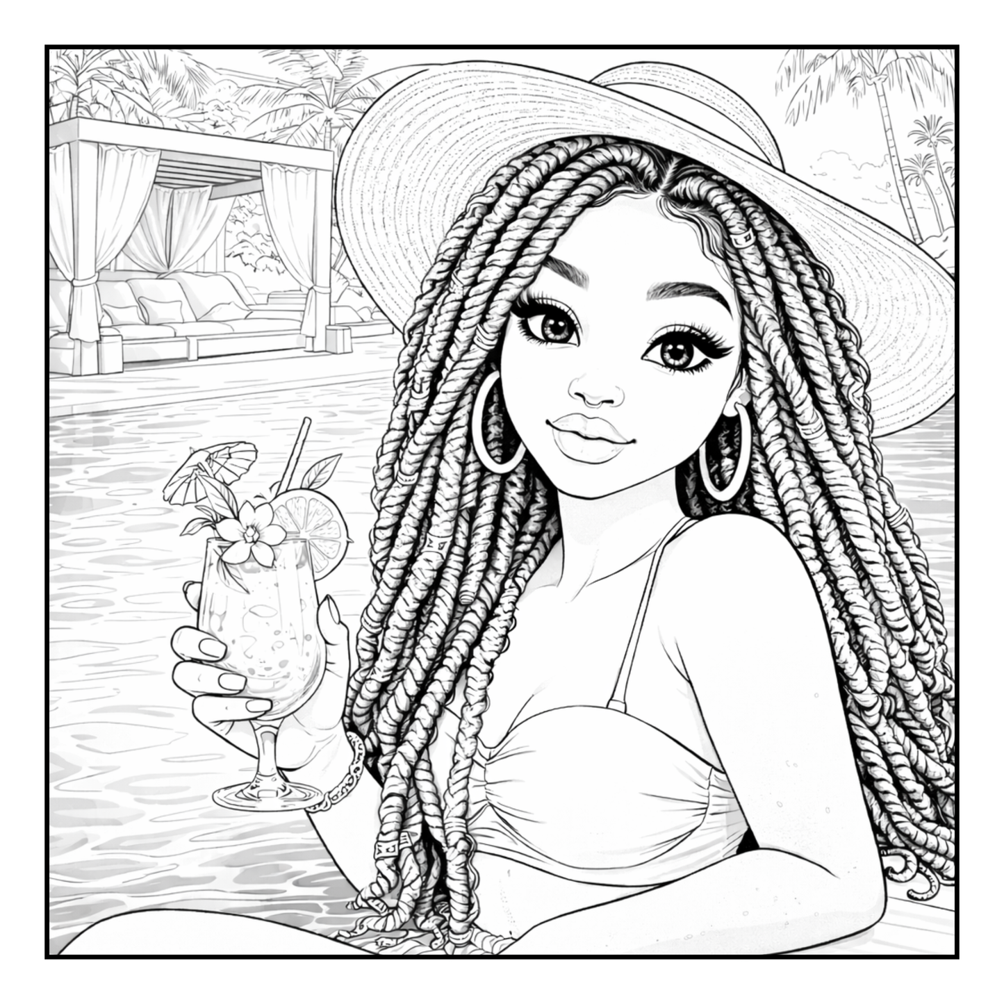 Summertime Fine A Relaxing Coloring Book A Relaxing Coloring Book for Calm Summer Moments Filled with Positive Energy & Peaceful Vibes