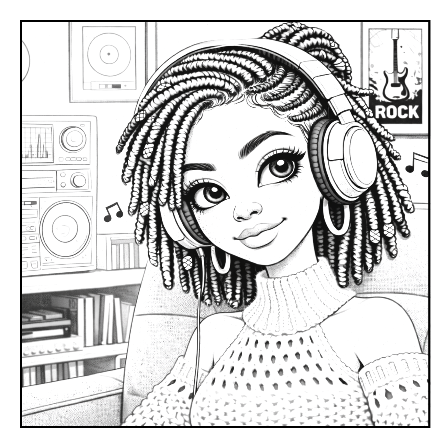 Every Day Queens A Coloring Book of Joy & Confidence Celebrating Black Hair & Embracing Every Twist, Loc, Curl & Crown Worn With Pride