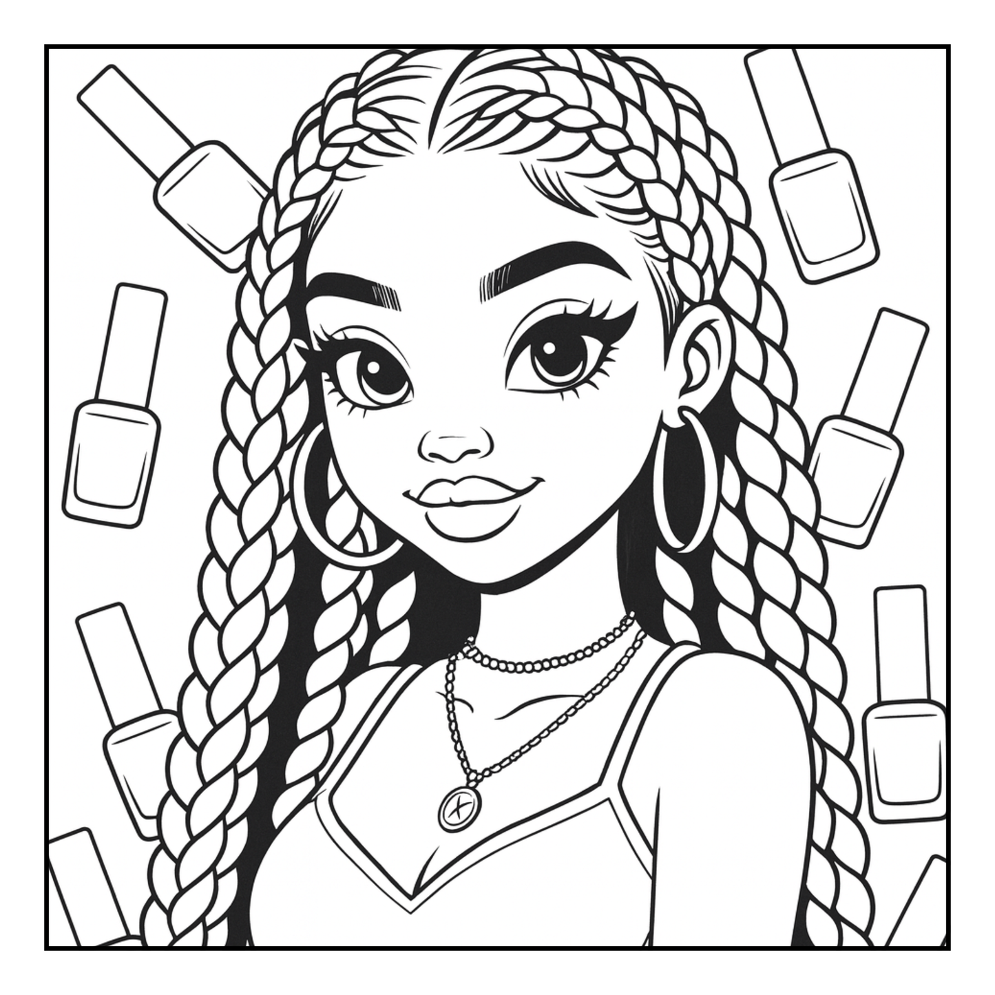 Color Her Calm A Self-Care Coloring Book for Black Women: A Mindful Coloring Journey Celebrating Black Beauty, Confidence, and Relaxation