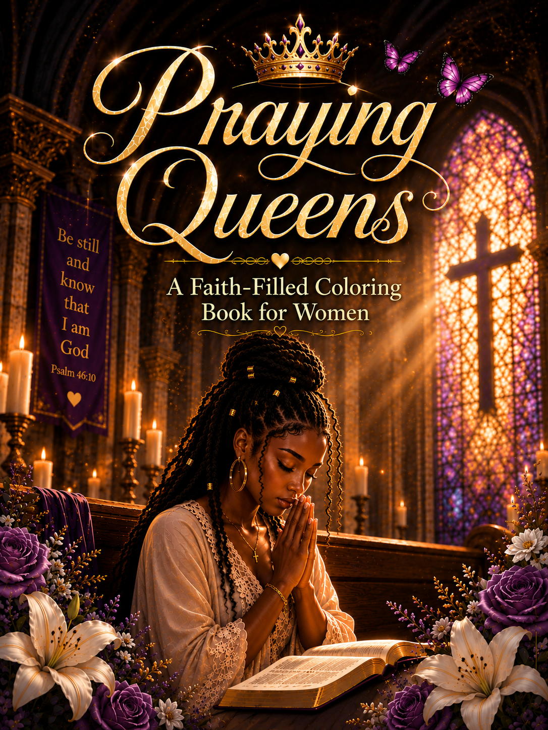 Praying Queens: A Faith-Filled Coloring Book for Women