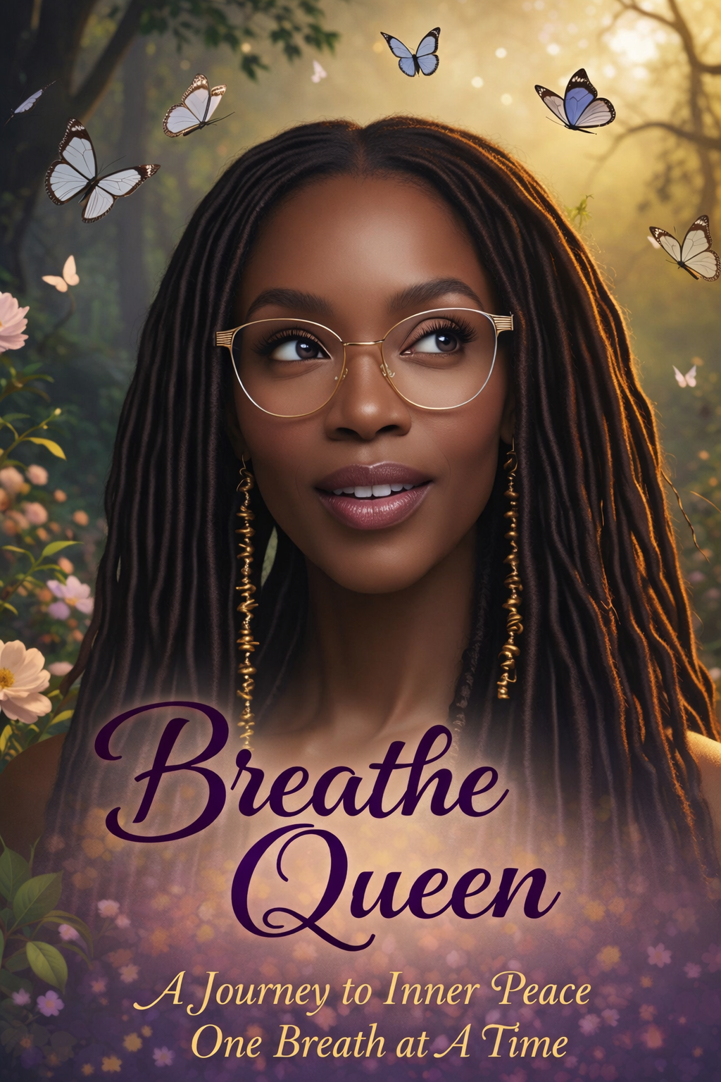 Breathe, Queen A Journey to Inner Peace, One Breath at a Time  Therapeutic Coloring Book for Easing Anxiety and Embracing Inner Strength