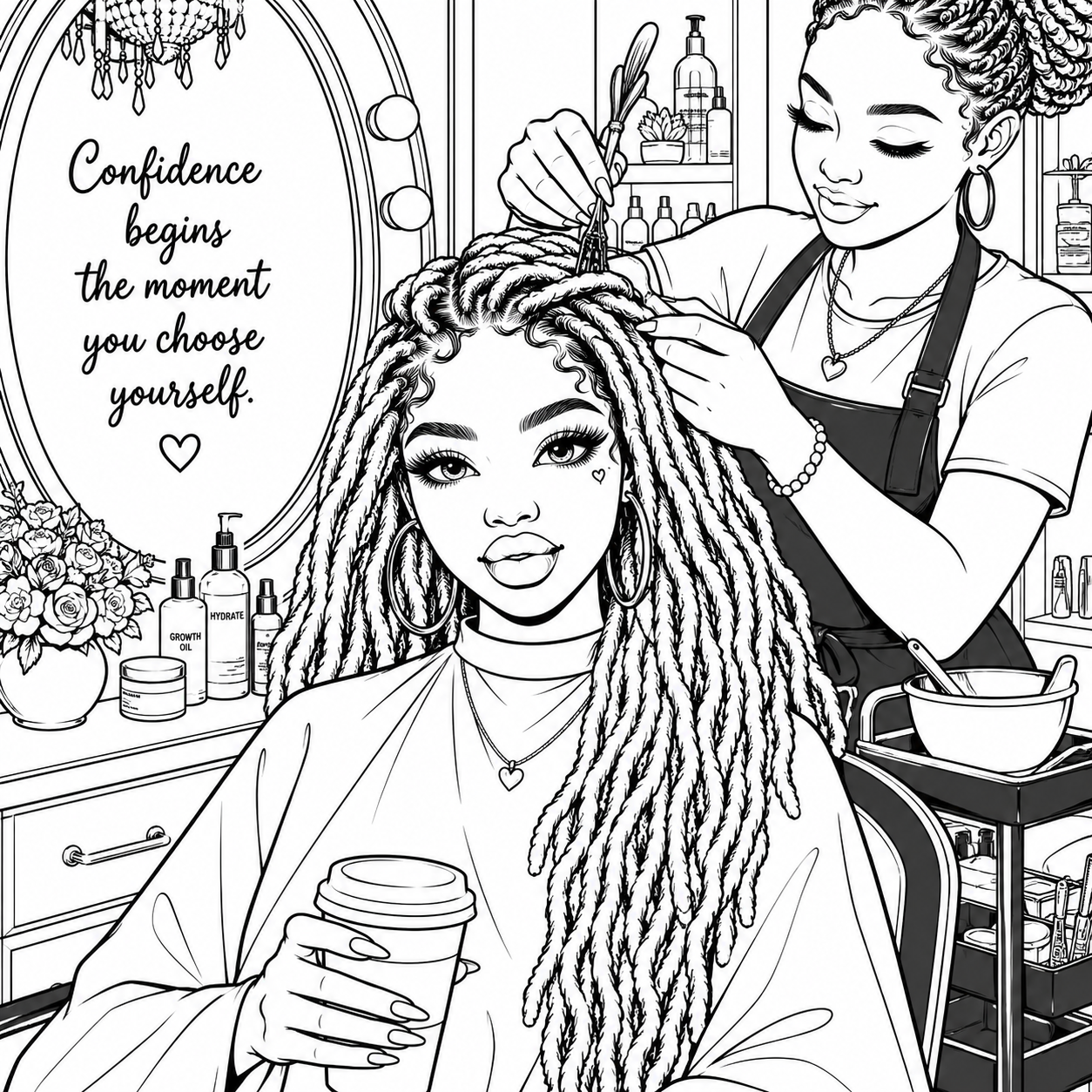 Moments of Purpose Coloring Book for Women
