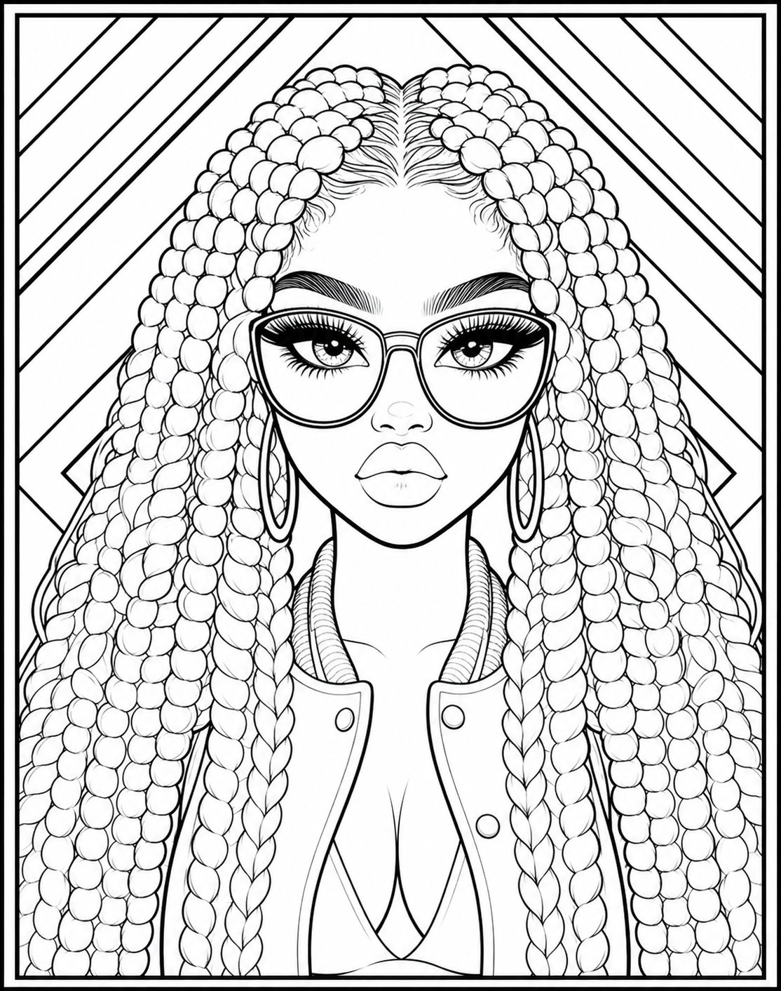 Abstract Queens A Geometric Coloring Book for Women Who Love Intricate Designs & Creative Detail