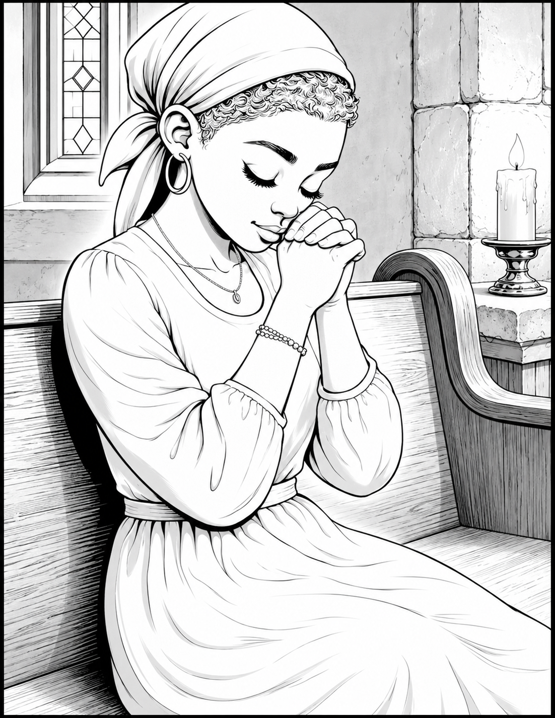 Praying Queens: A Faith-Filled Coloring Book for Women