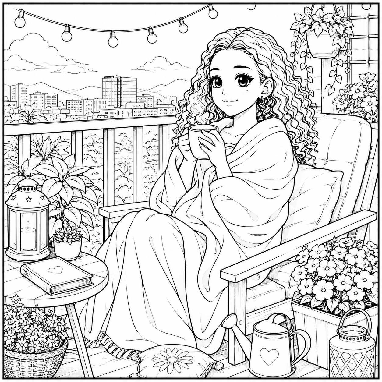 Soft Life Moments Anime-Styled Digital Download